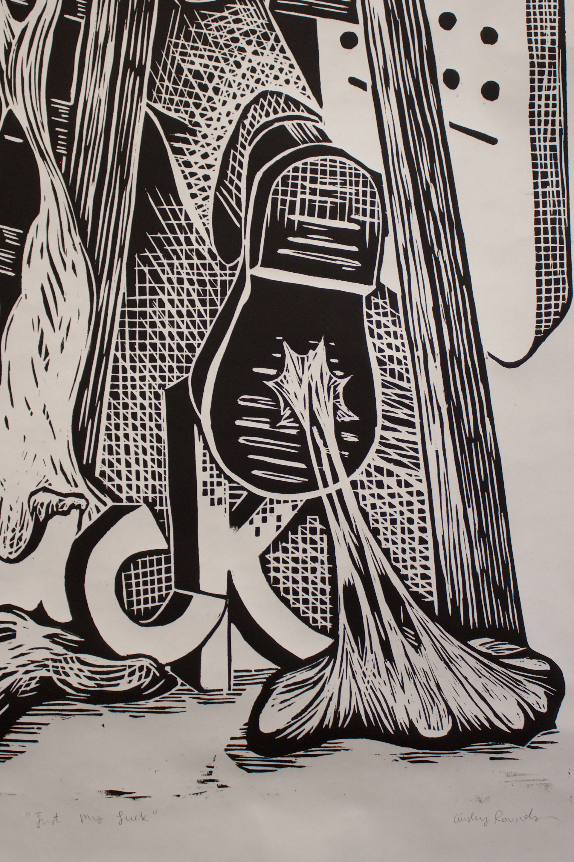"Just My Luck" detail