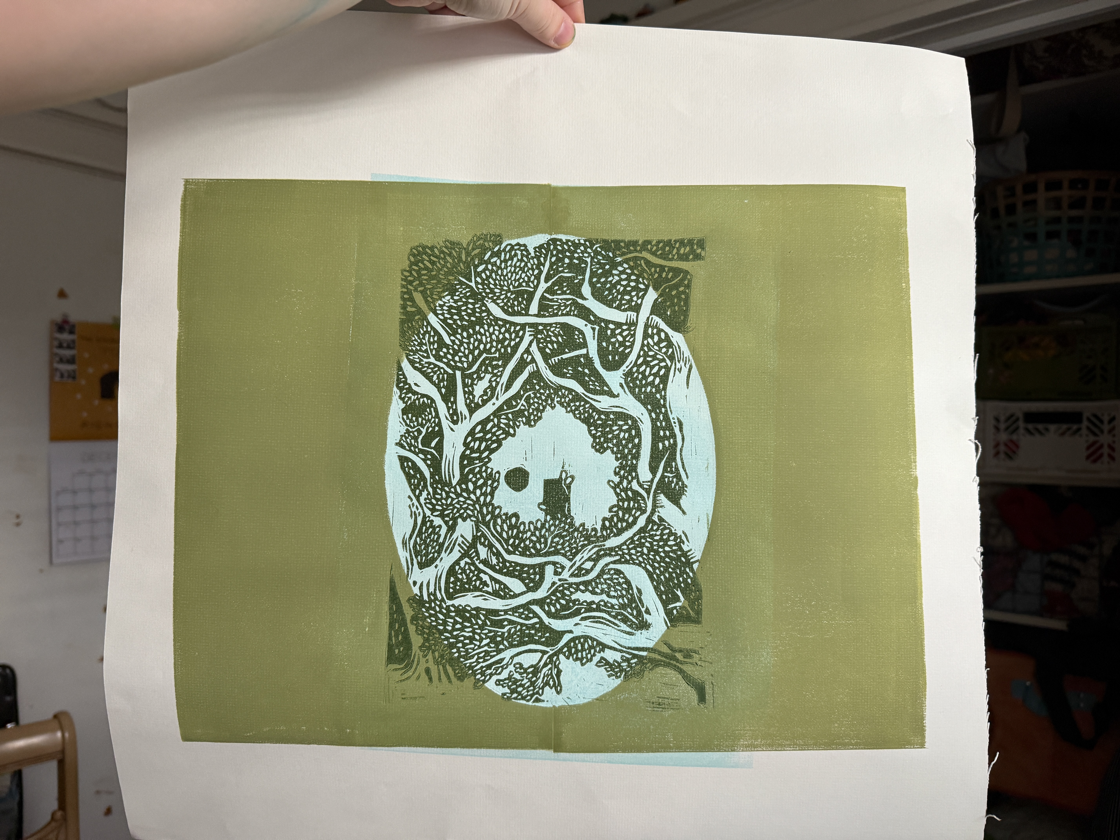 "I Know I'm Home" Album Cover - Test Print