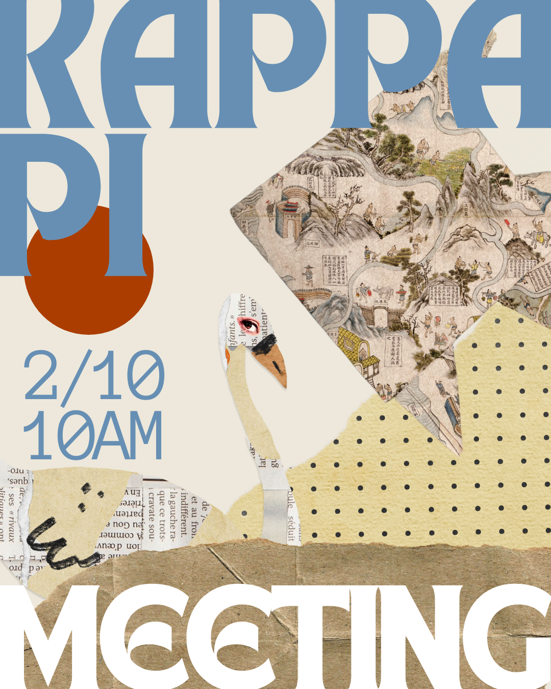 Poster for an Art Club Meeting