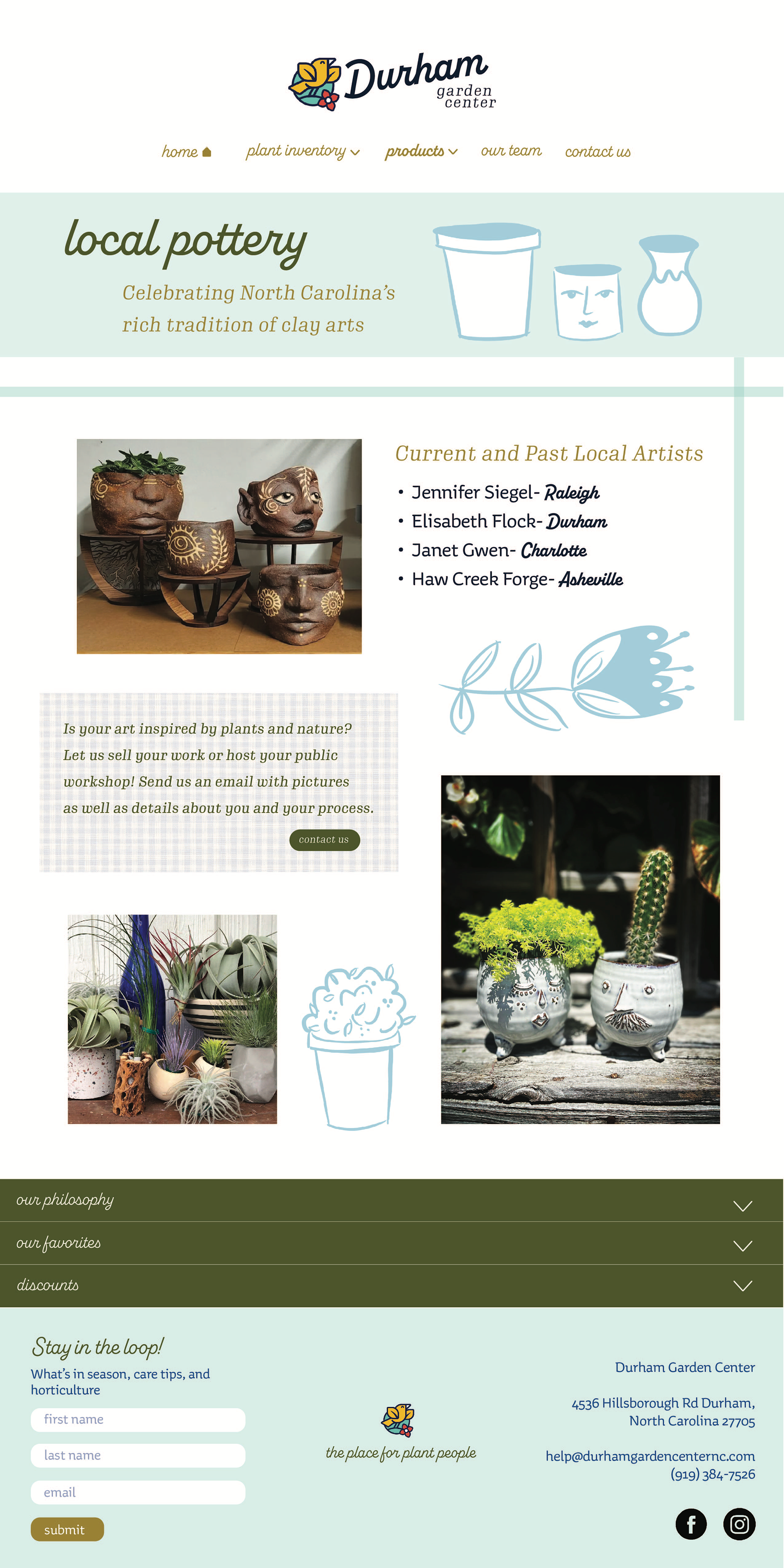 Web Design Practice, Tertiary Page