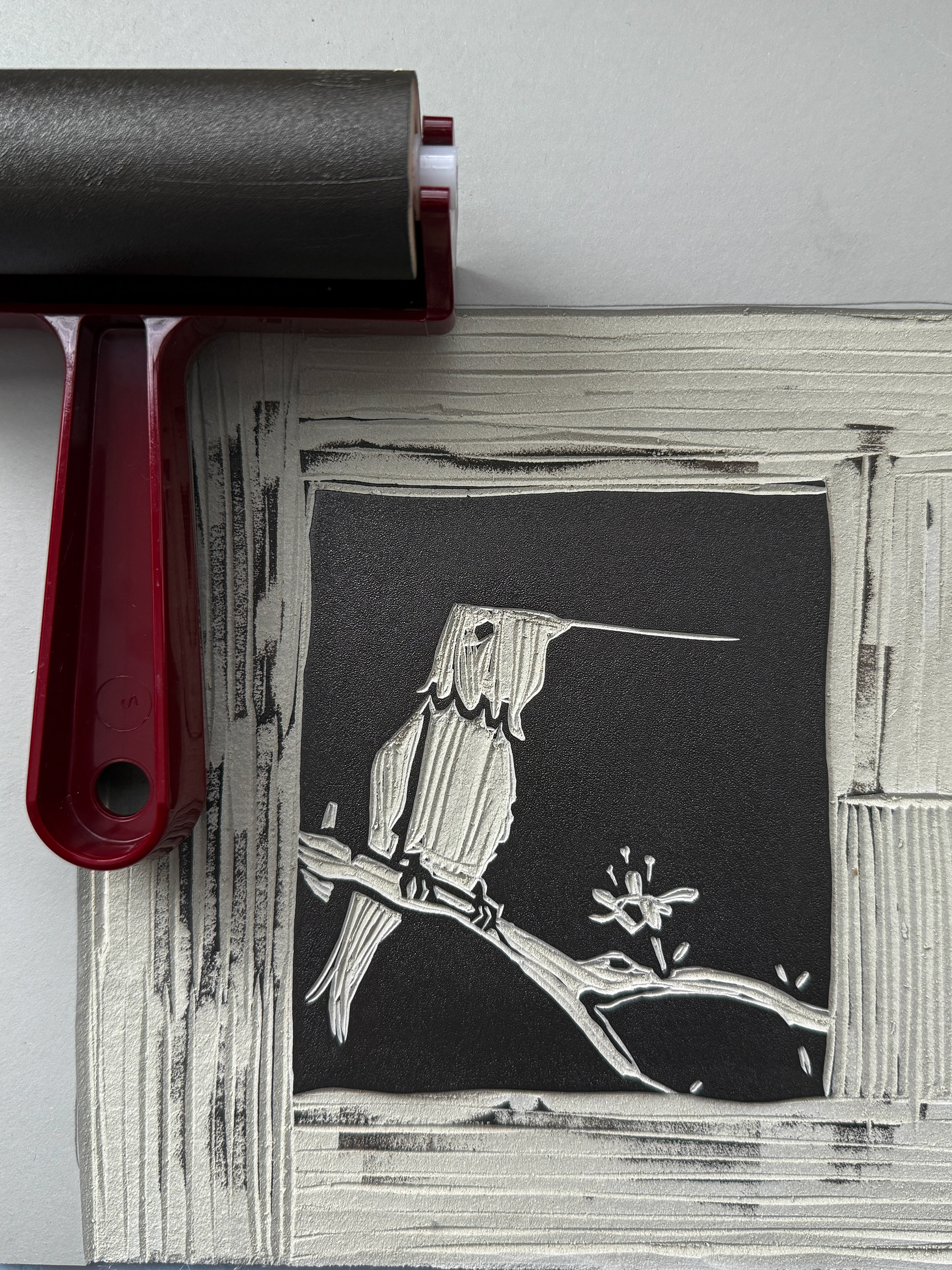 "Hummingbird" Album Cover - Print Block