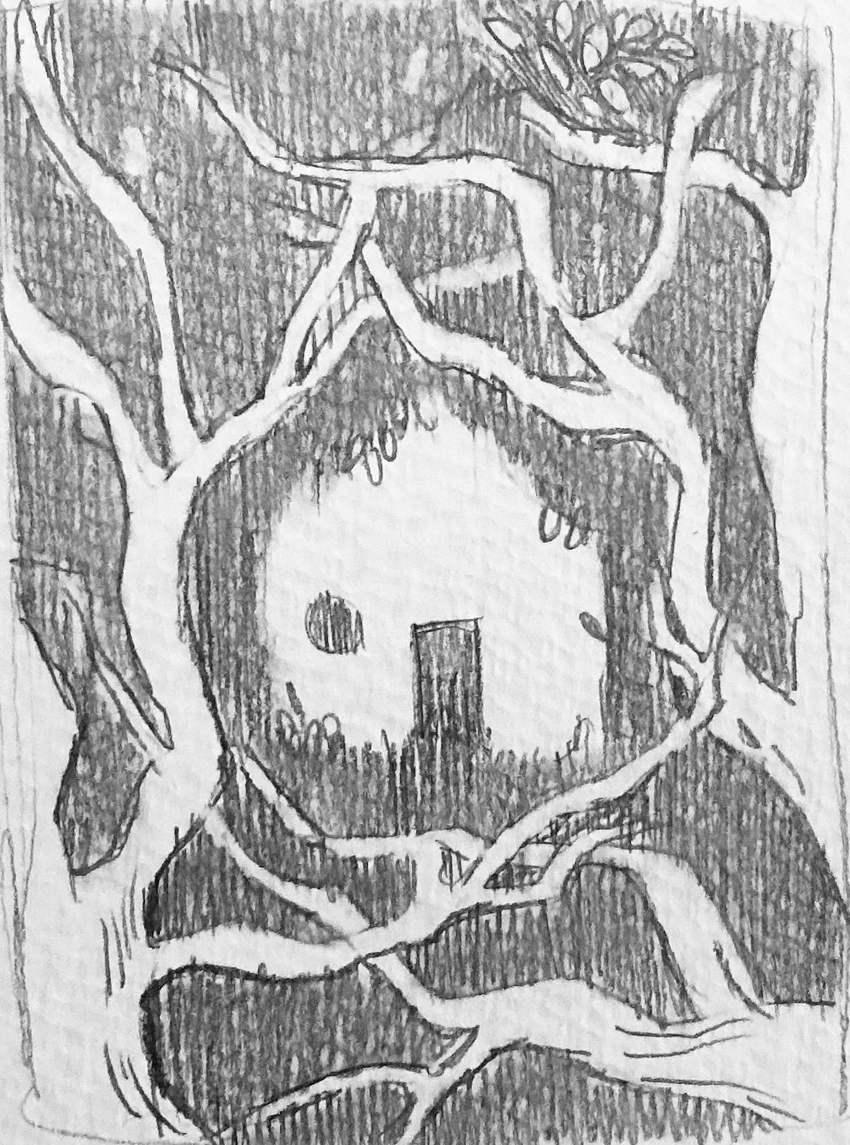 "I Know I'm Home" Album Cover - Sketch