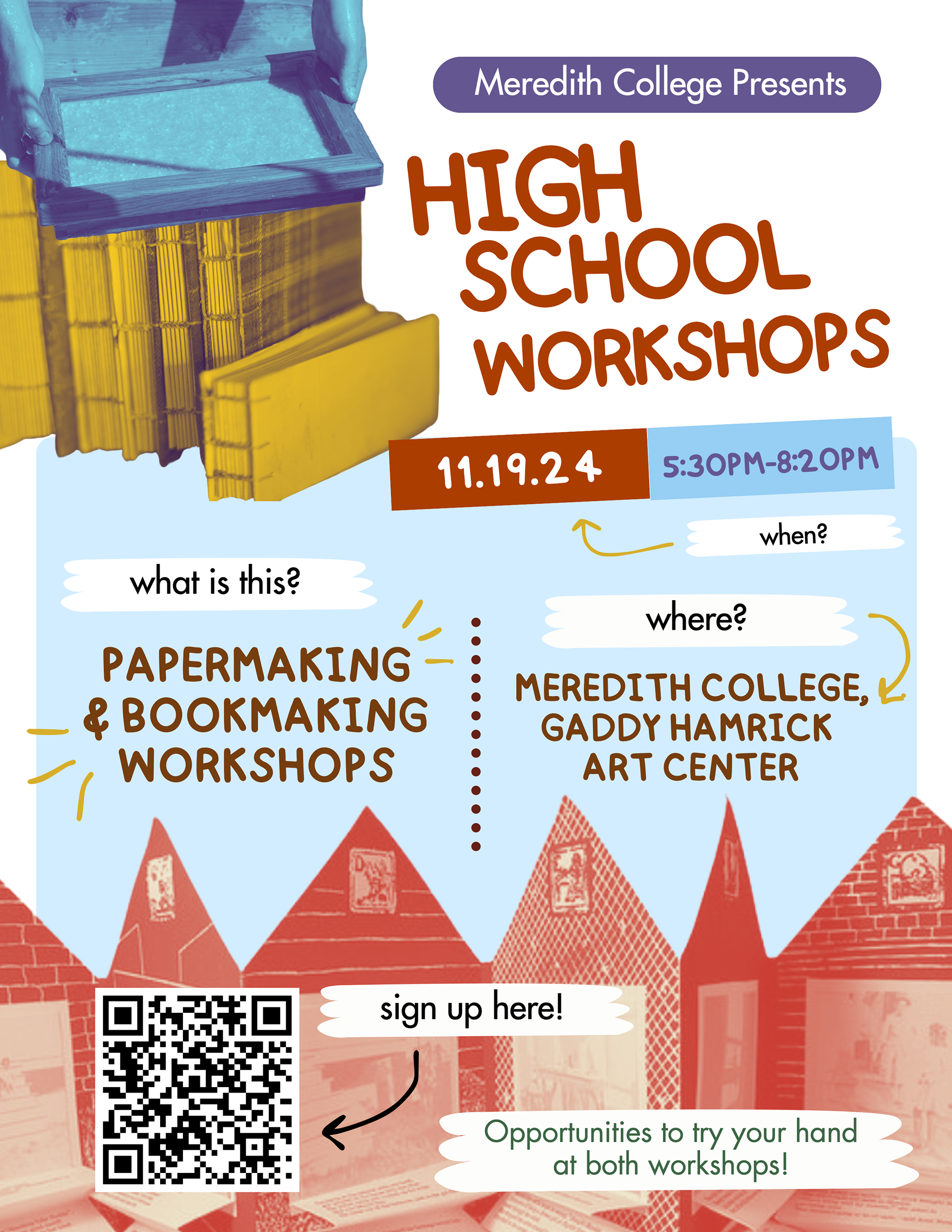 Poster for a High School Art Workshop 