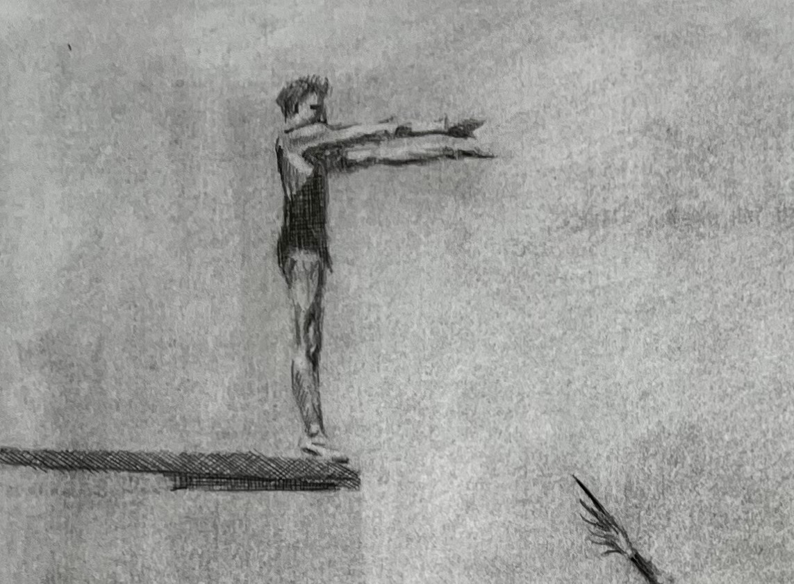 "The High Dive" detail