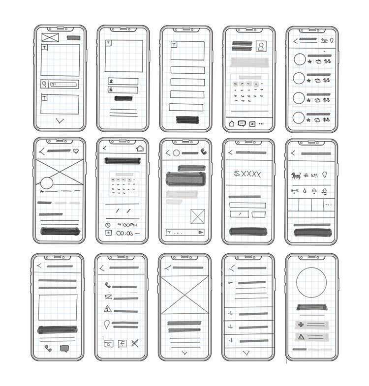 Explored initial wireframes to map out user flow and content hierarchy without getting bogged down by visuals. Focused on balancing functionality and clarity to make sure key elements are accessible and intuitive.
