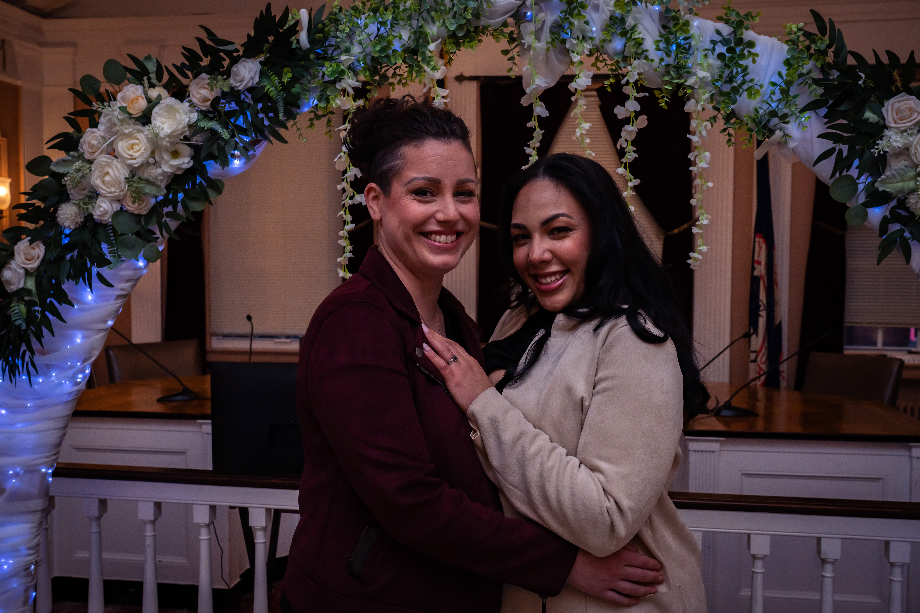 Antoinette & Nicole Courthouse Ceremony