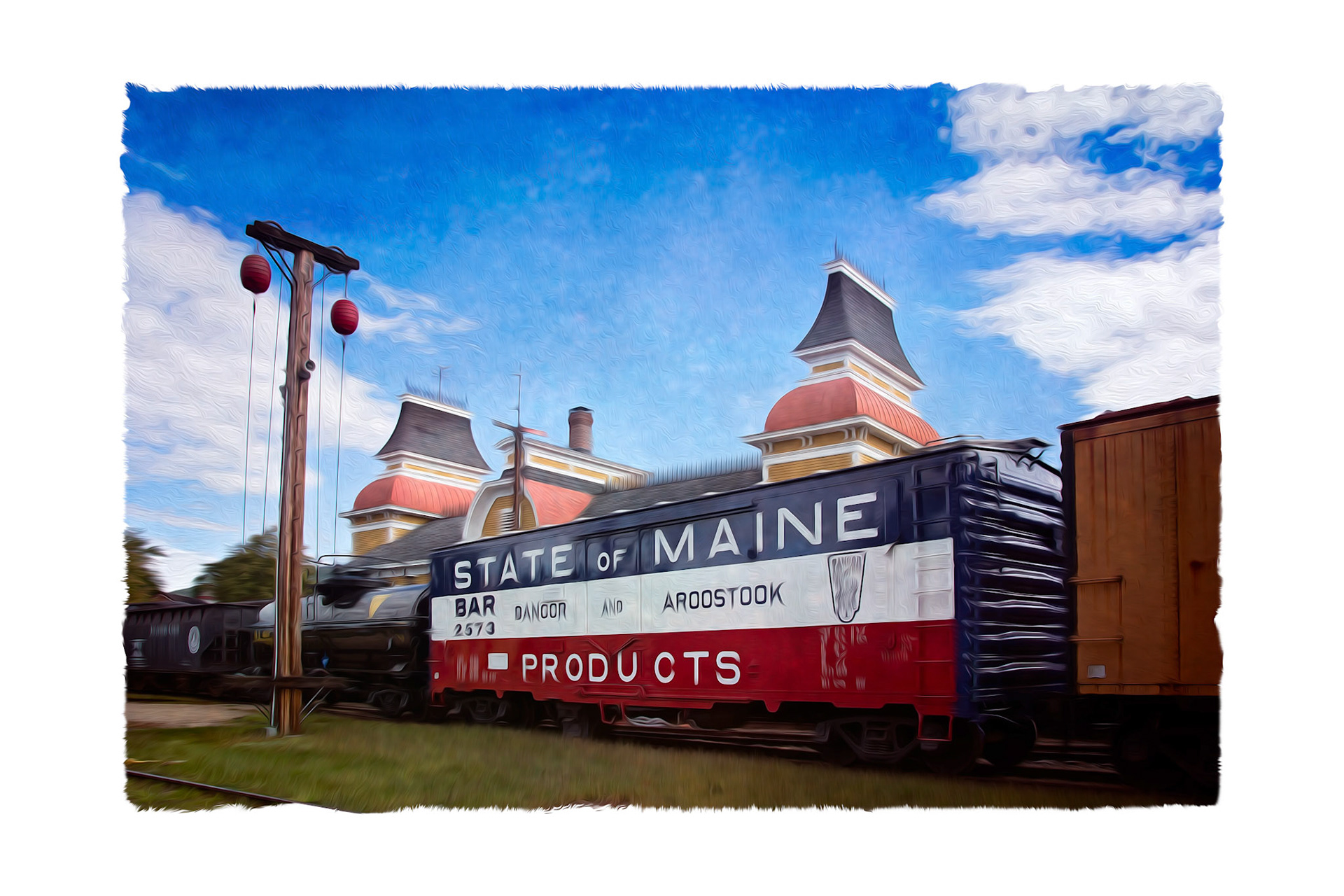 Freight at North Conway