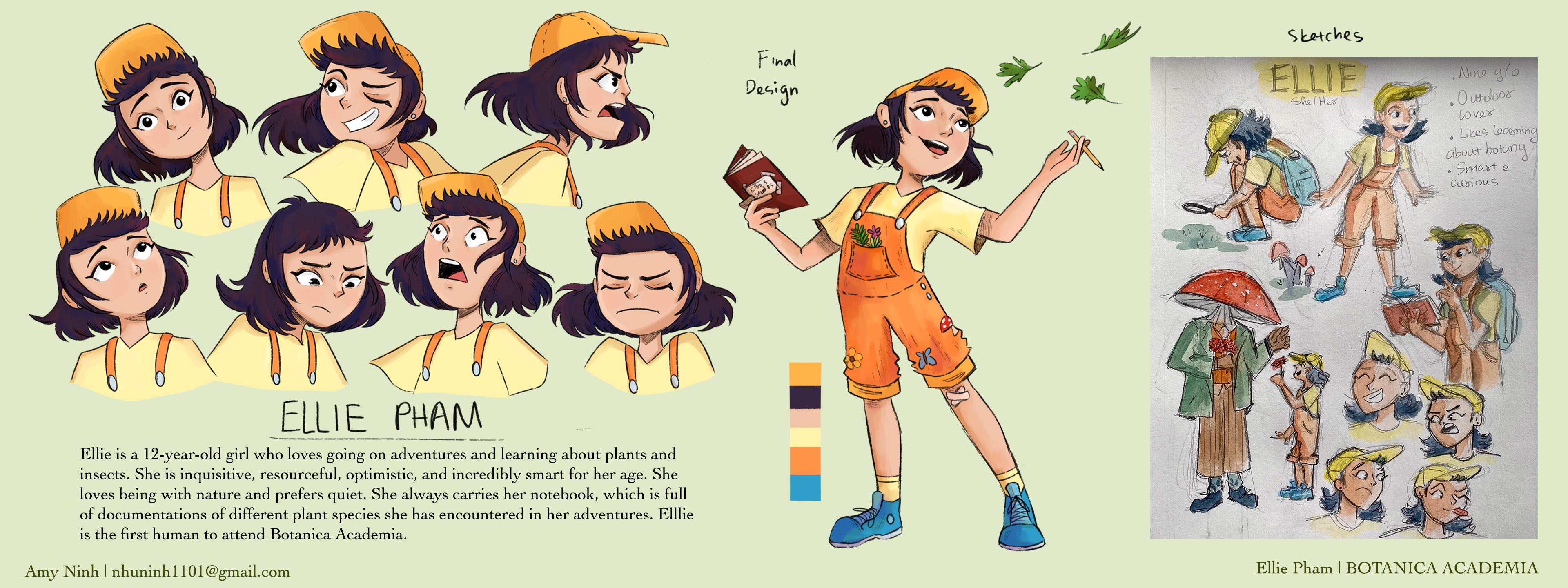 Ellie Character Sheet