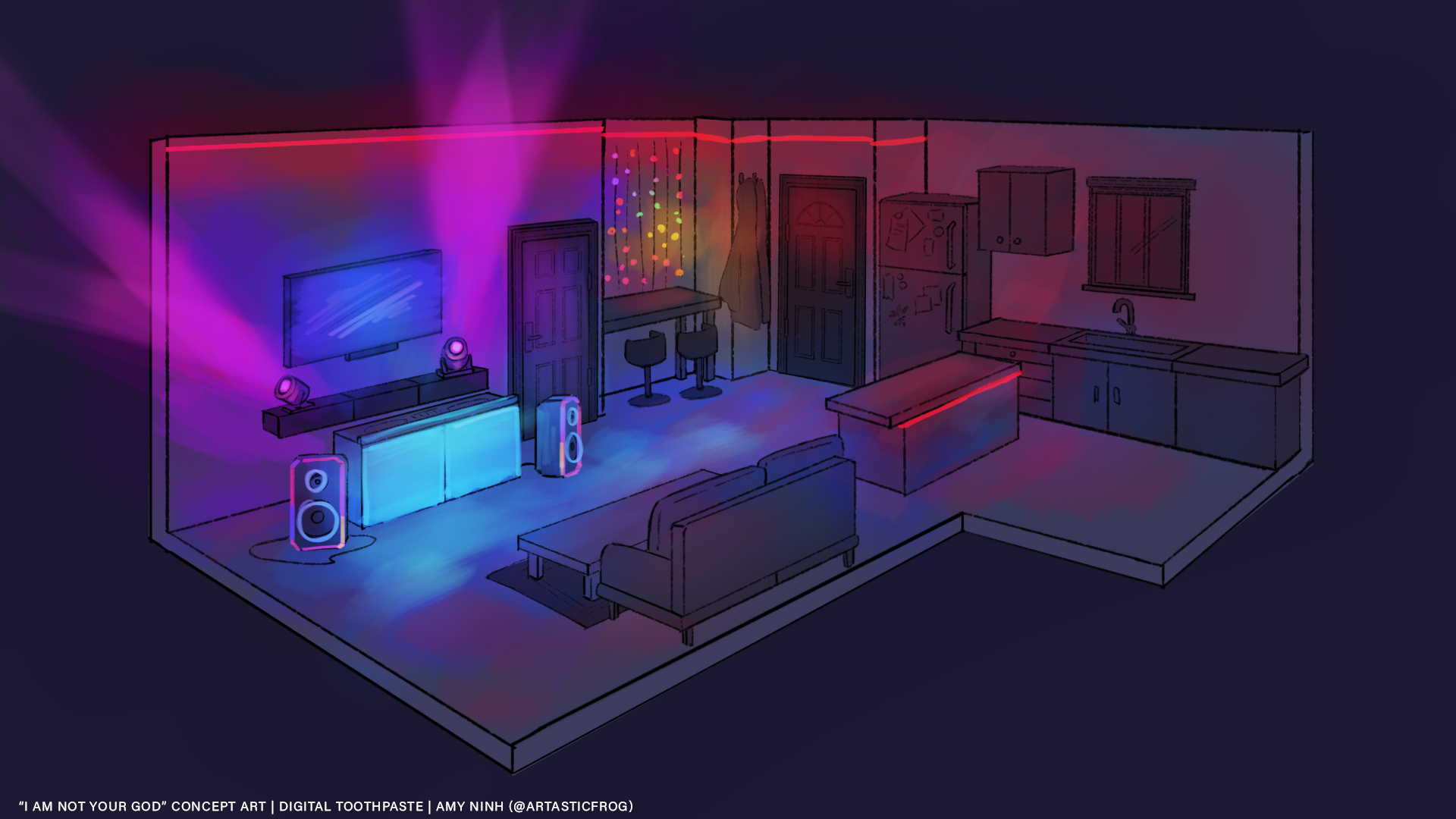 House Party Layout - Color