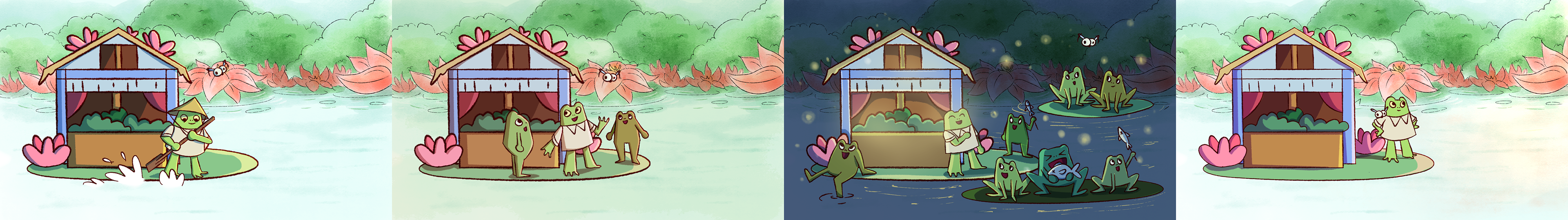 End Credit (Morning, Sunset, Night, Sunrise)