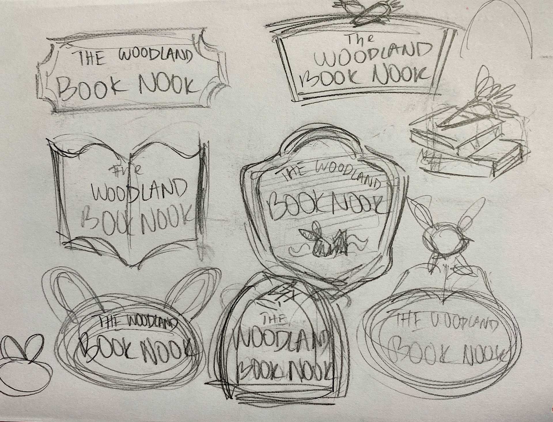 Bookstore Sign Explorations