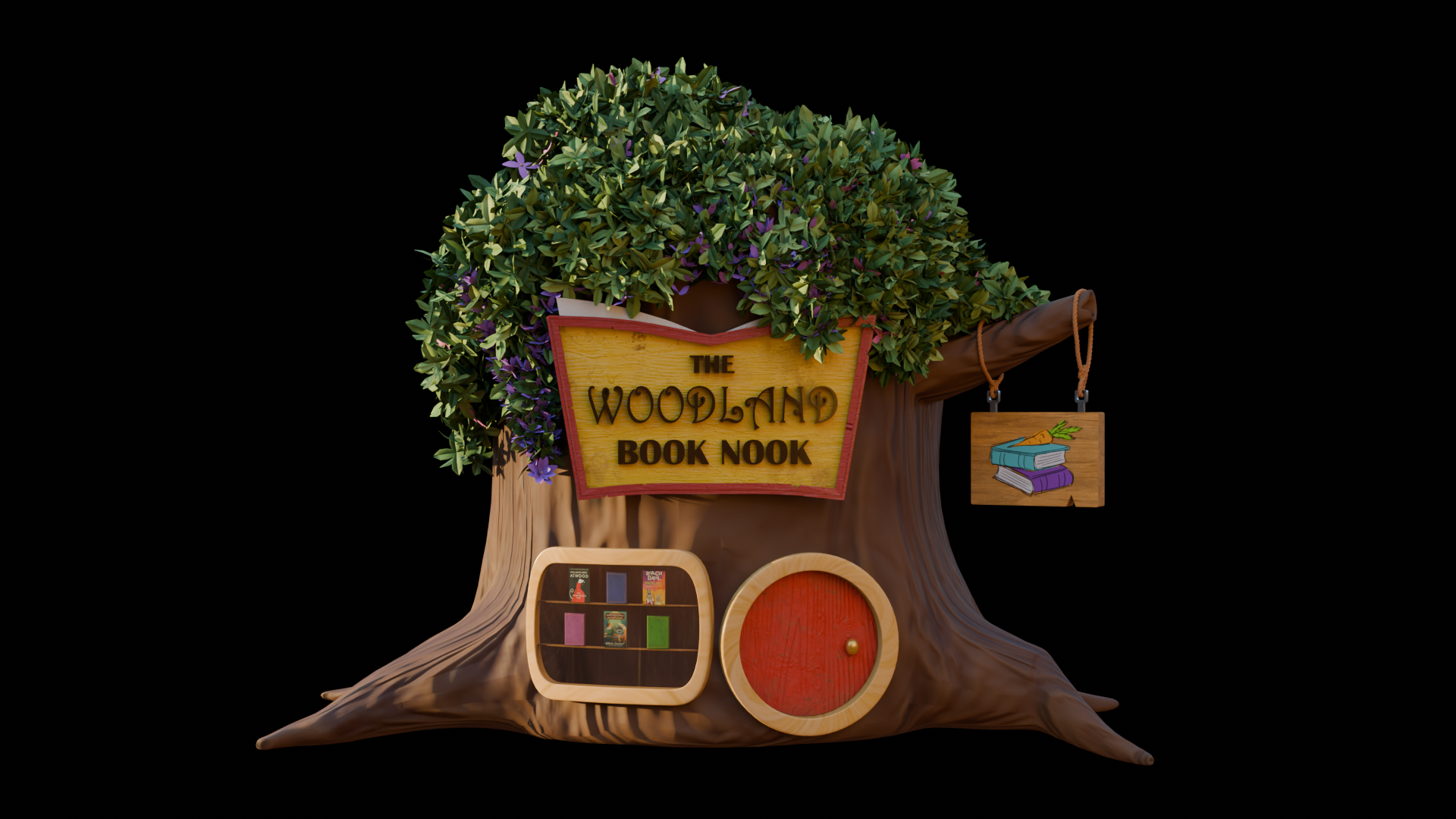 The Bookstore (Cycles Render)