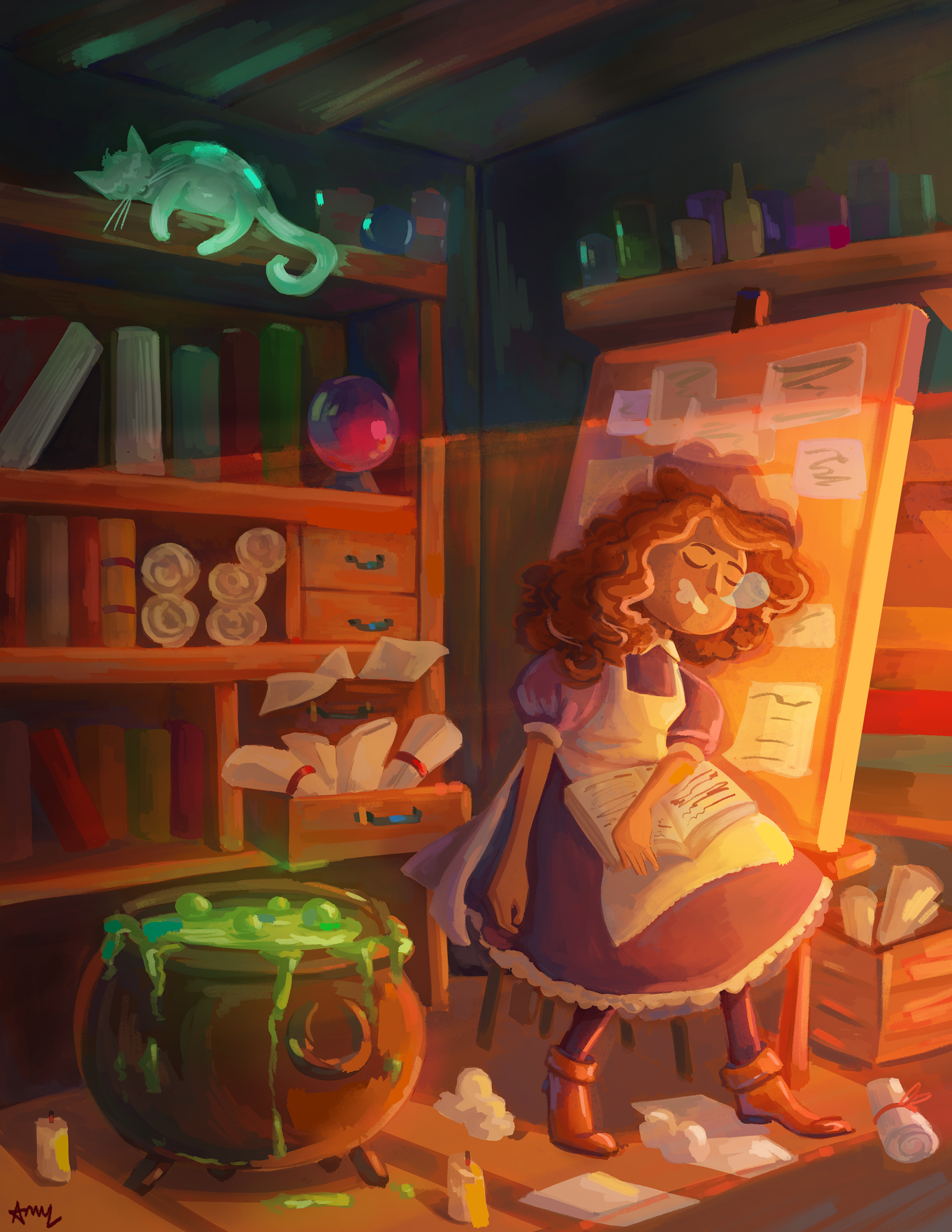Sleepy Witch