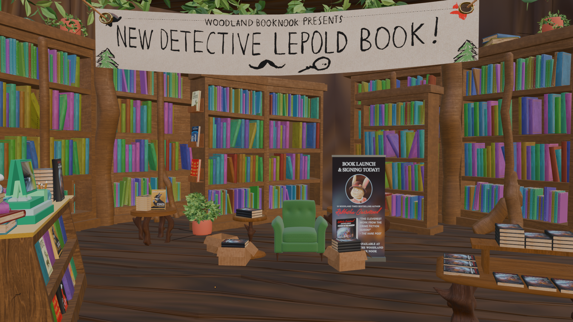 Bookstore Interior #1