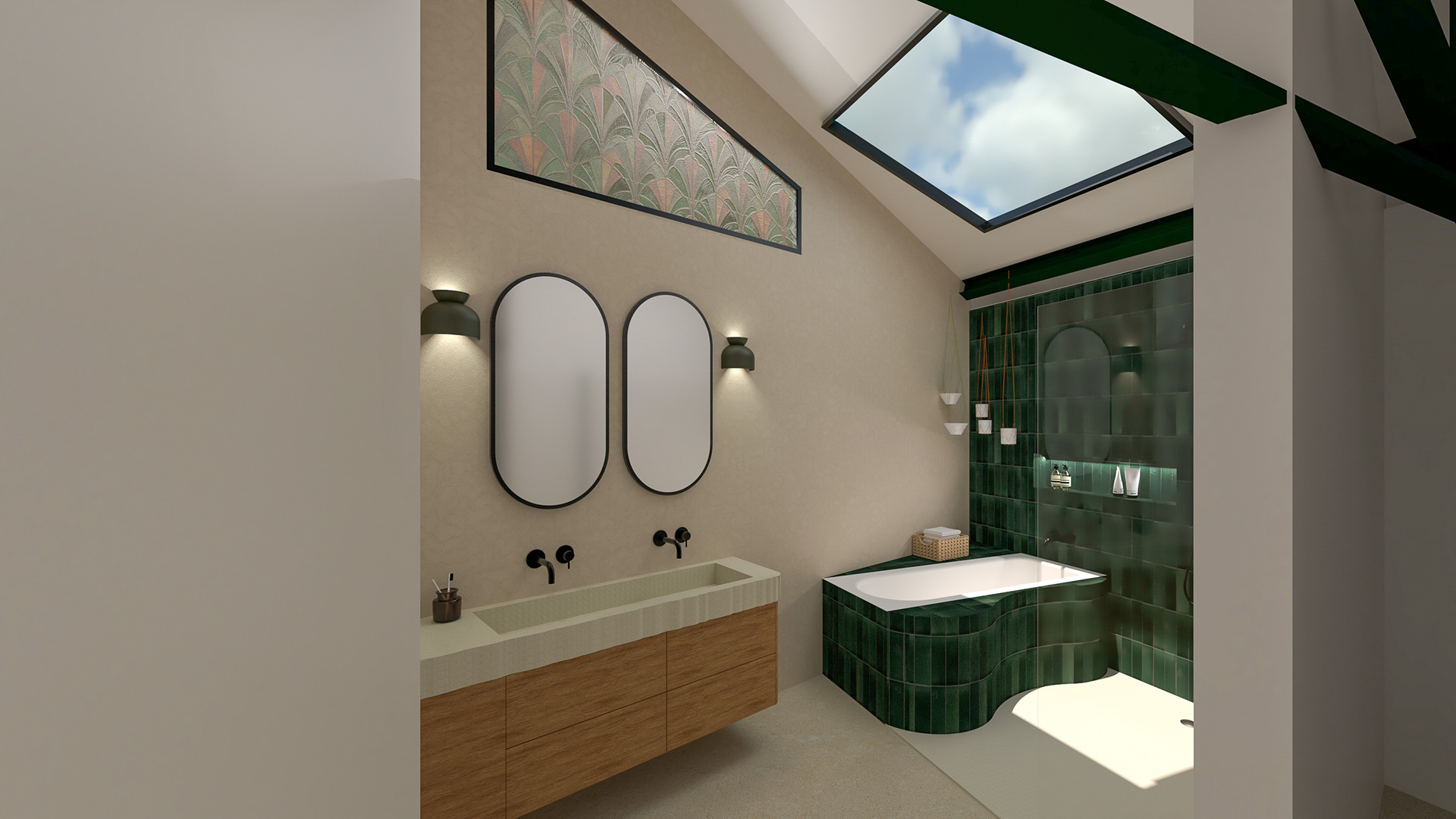 Salle de bain habitation