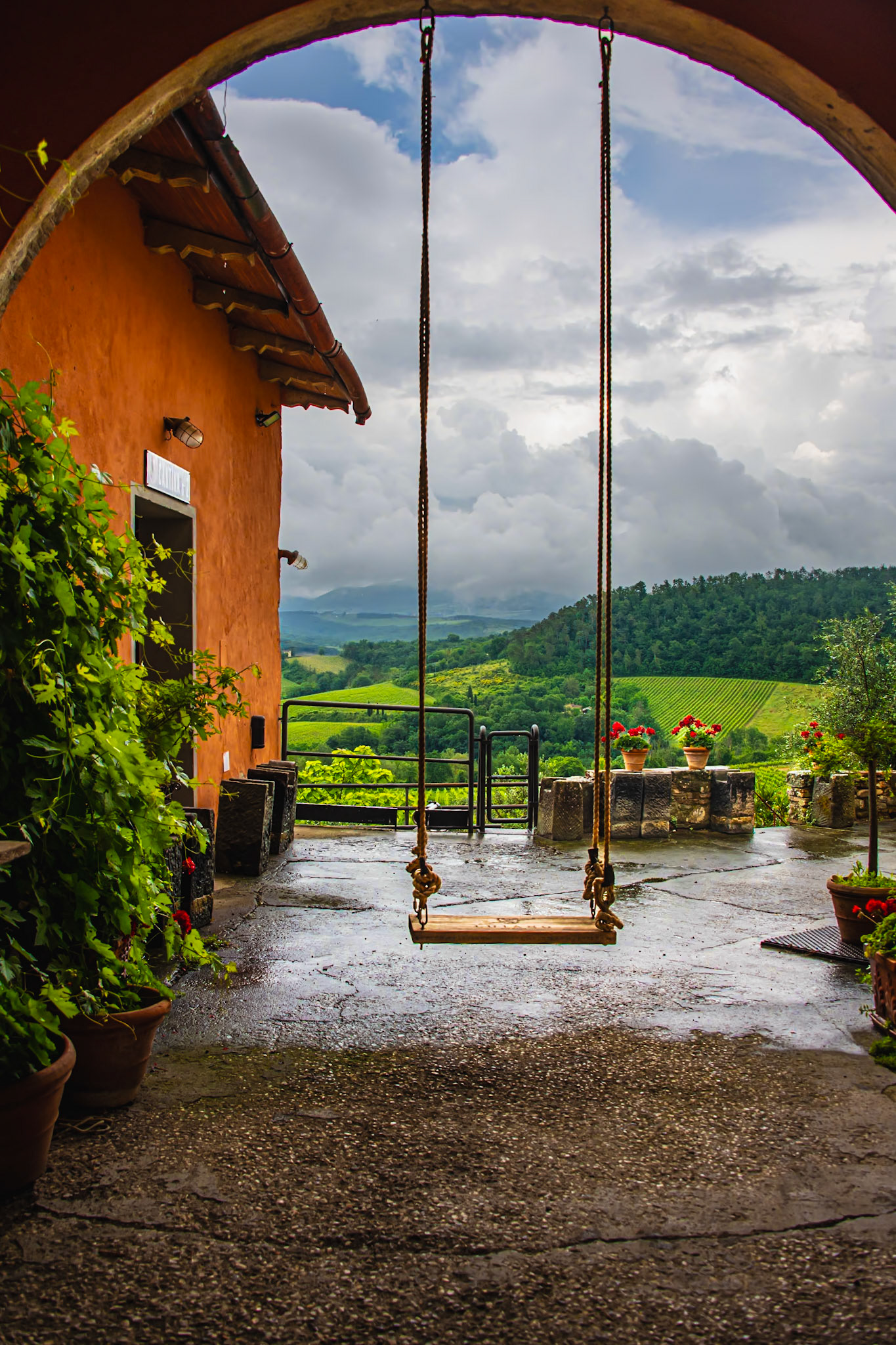 The Swing Luianno Winery Italy