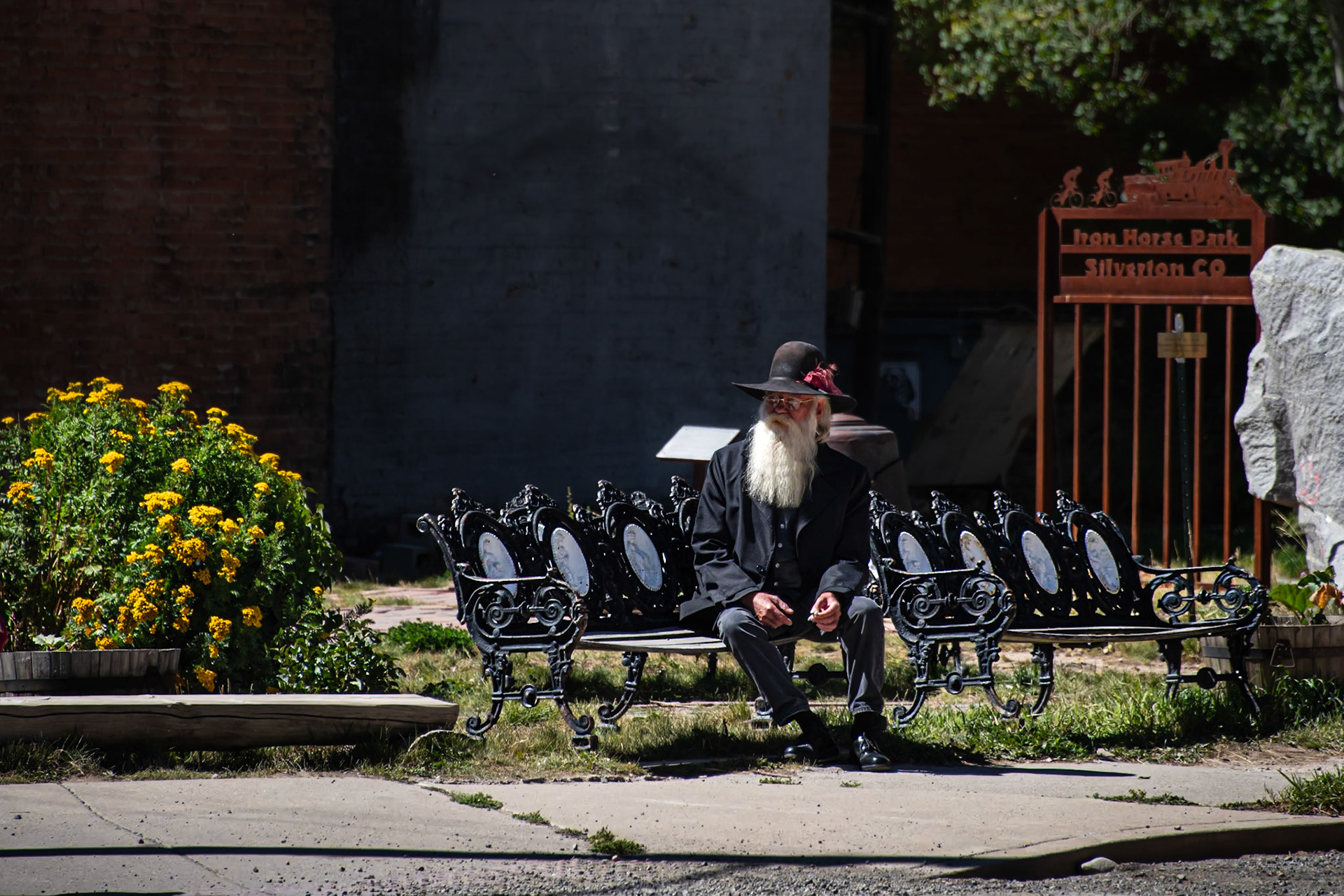 Waiting for the Train Silverton, Colorado