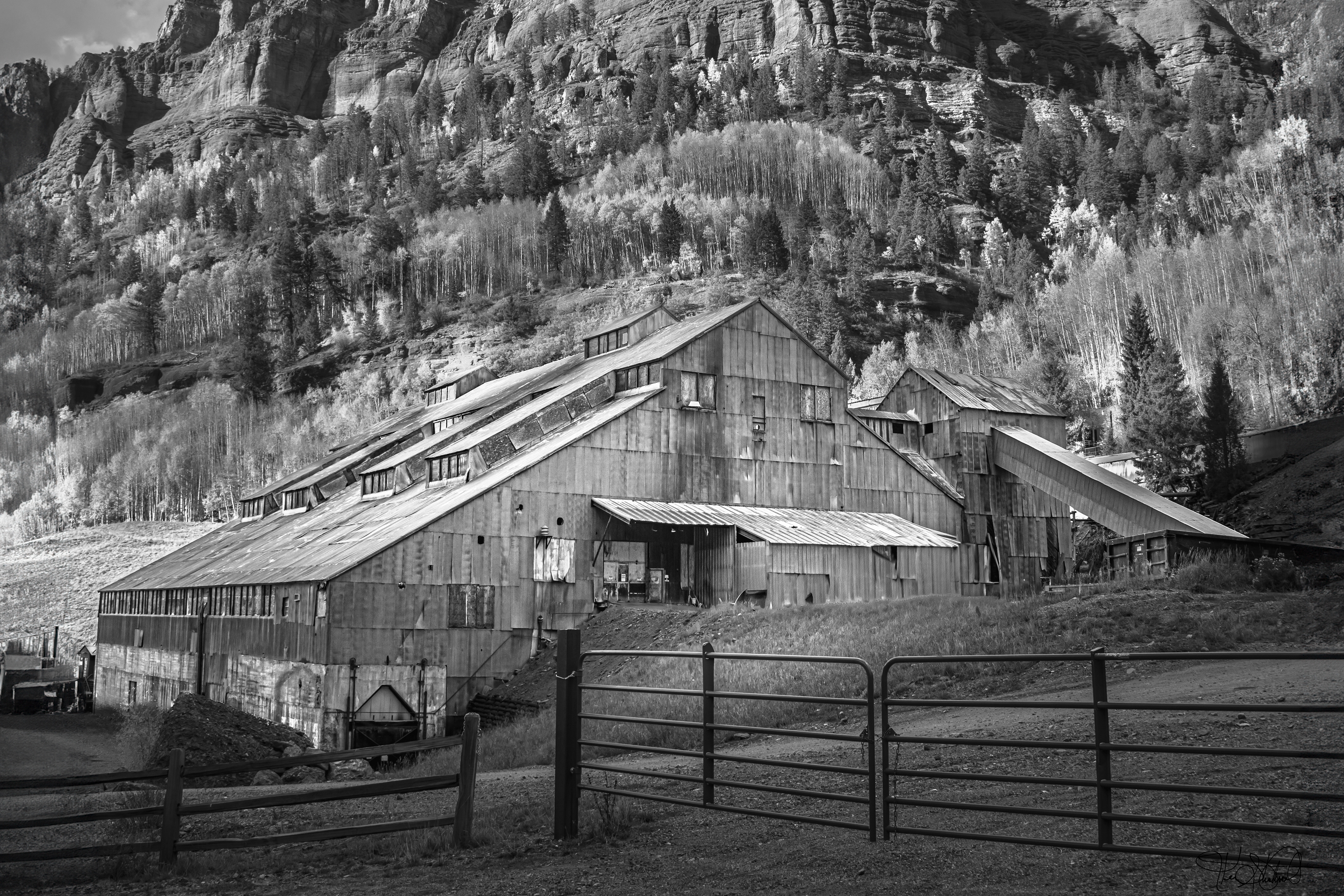 A mine at the end of Telluride