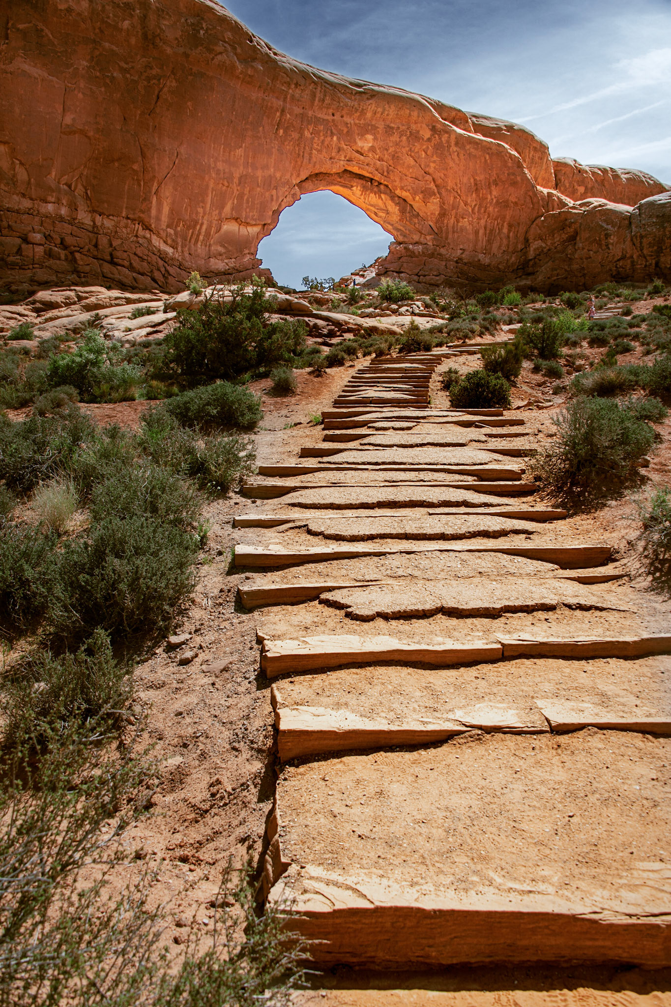 Stairway to Heaven Arches National Park
