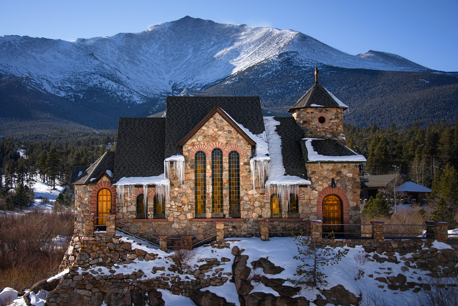 Camp St. Malo, "Chapel on the Rock" Allenspark, Colorado
