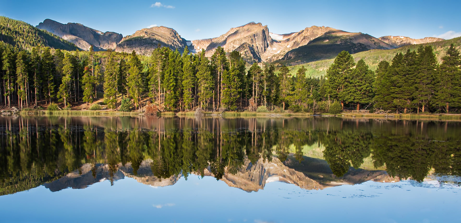 Reflections in Sprague Lake RMNP
