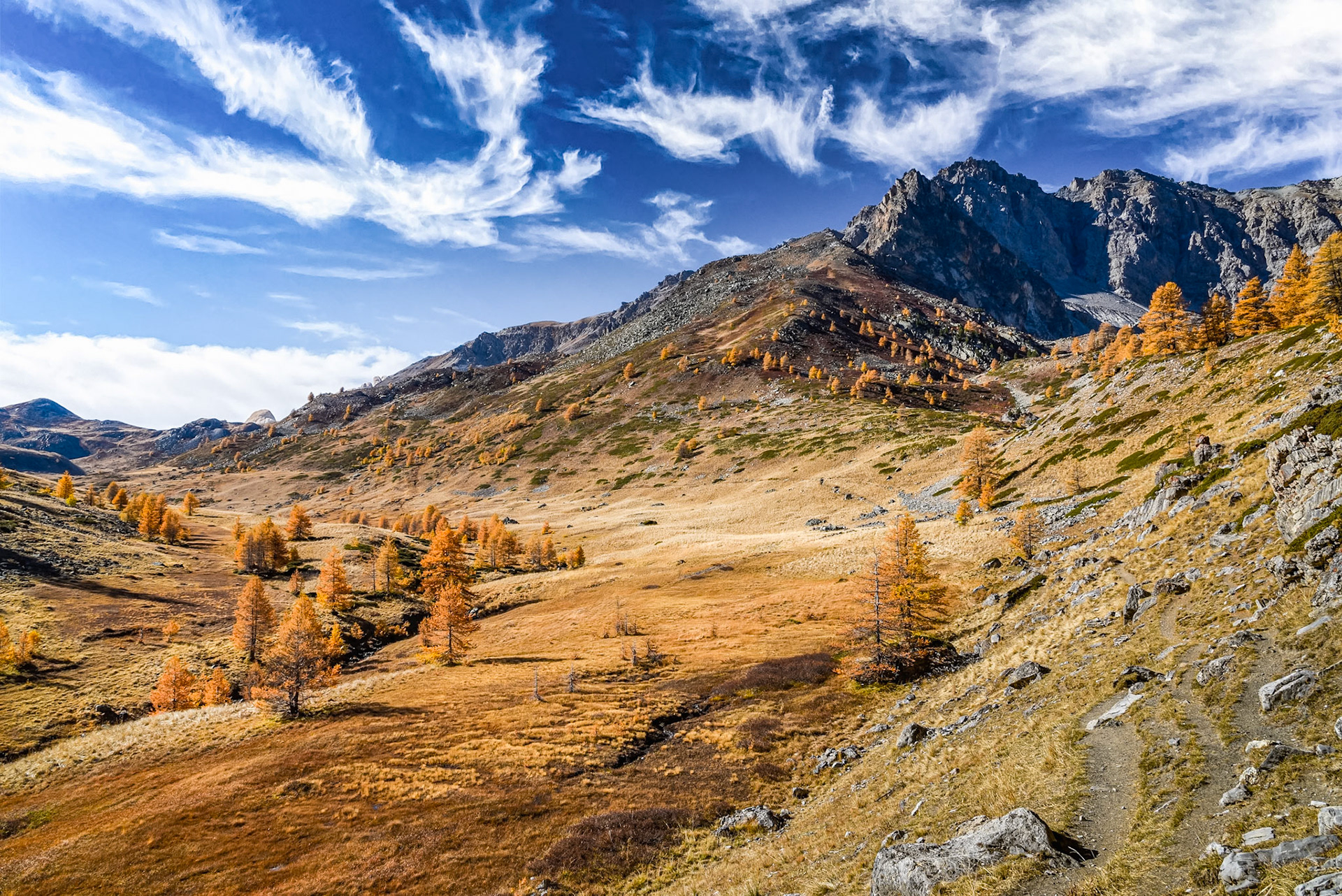 Vallon de Buffère en automne