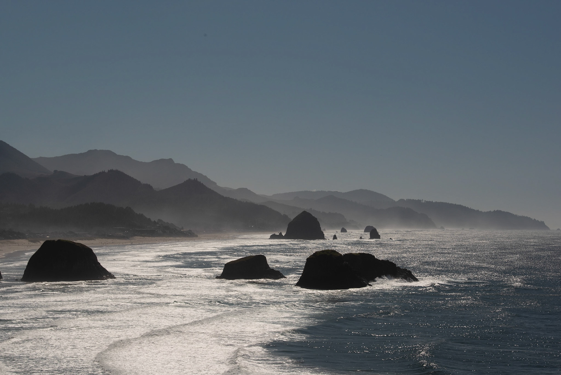 Ecola State Park  View Cannon Beach to Arch Cape