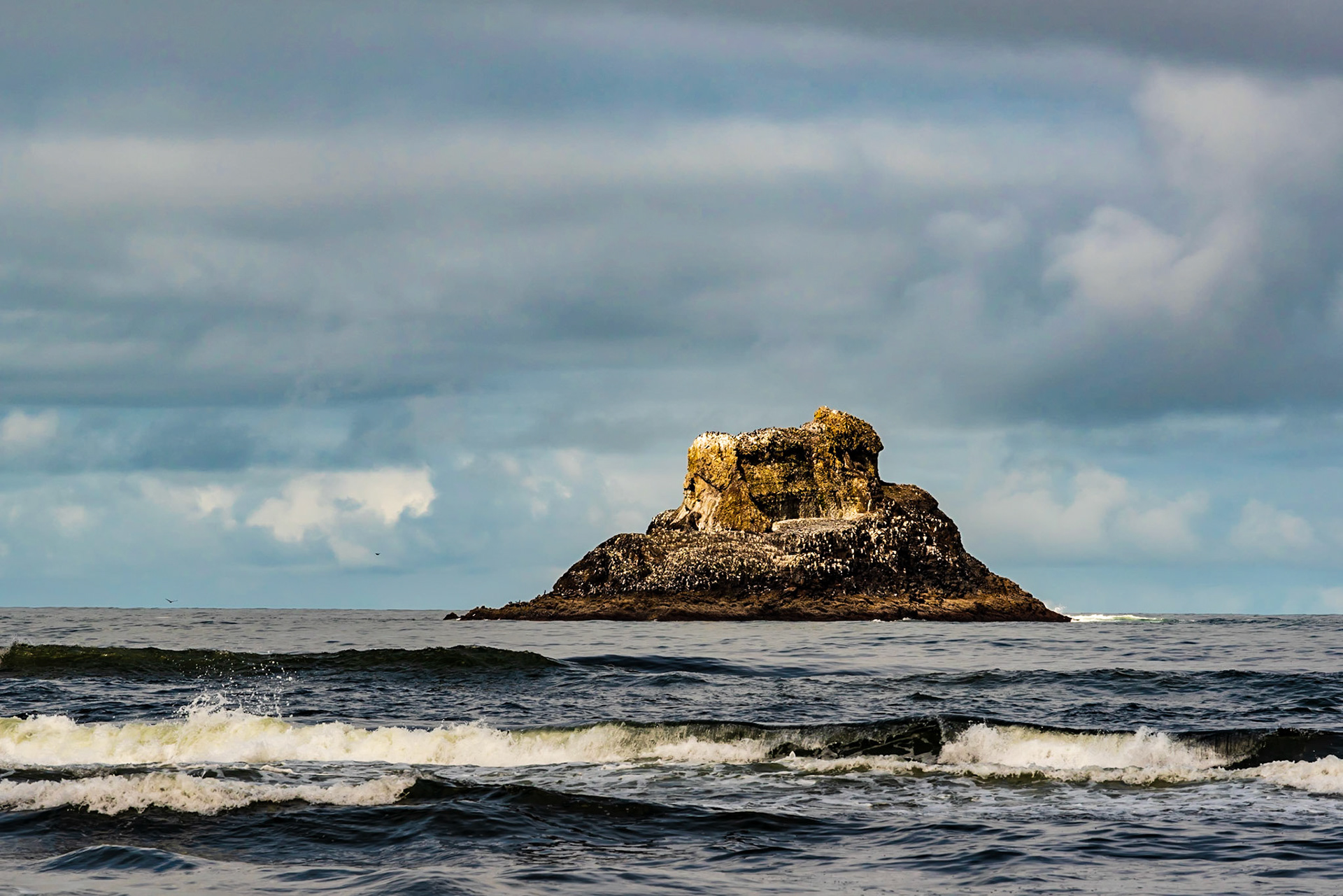 Castle Rock always seems to be illuminated by a sunbeam