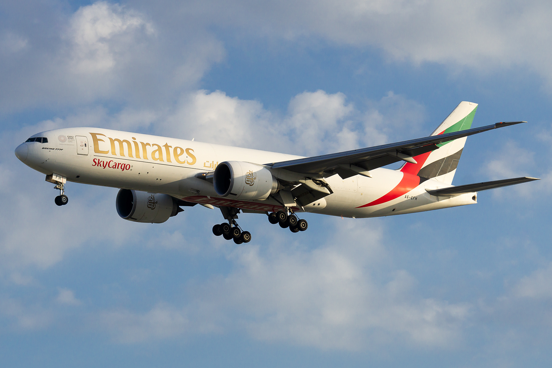 Emirates I B777-200F I A6-EFH