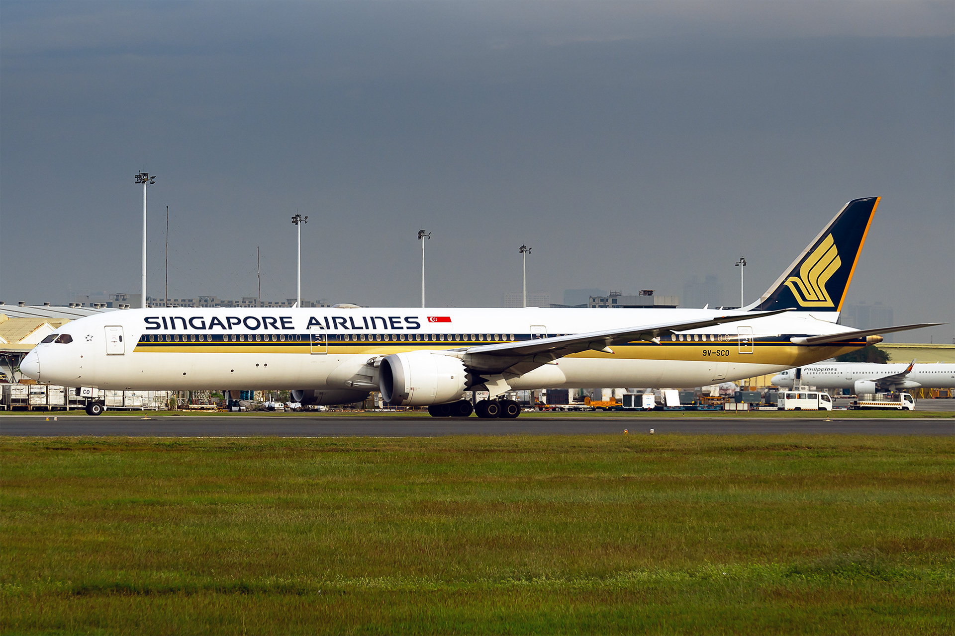 Singapore  Airlines I B787-10 I 9V-SCO