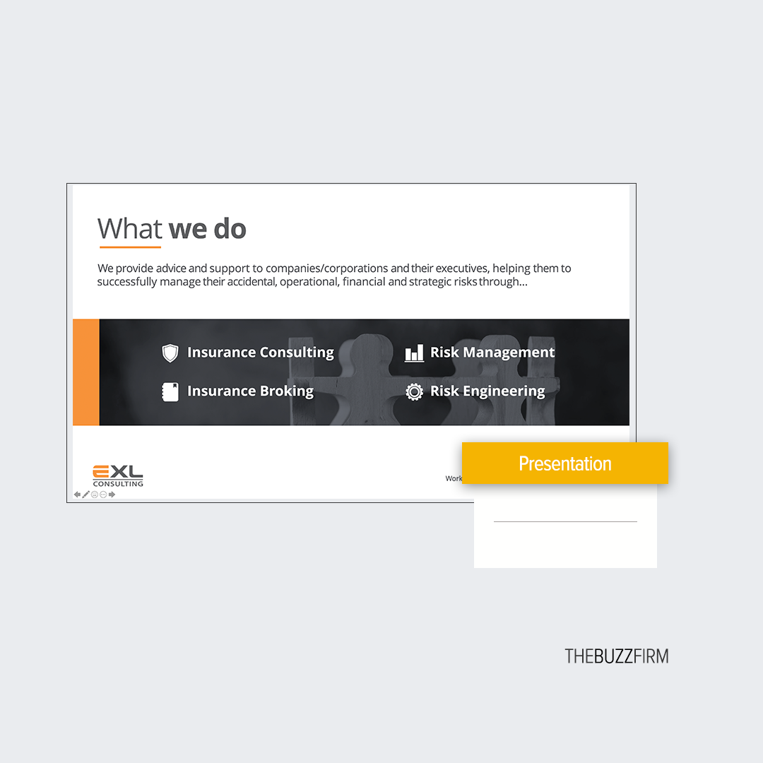 Design of the new Company Profile