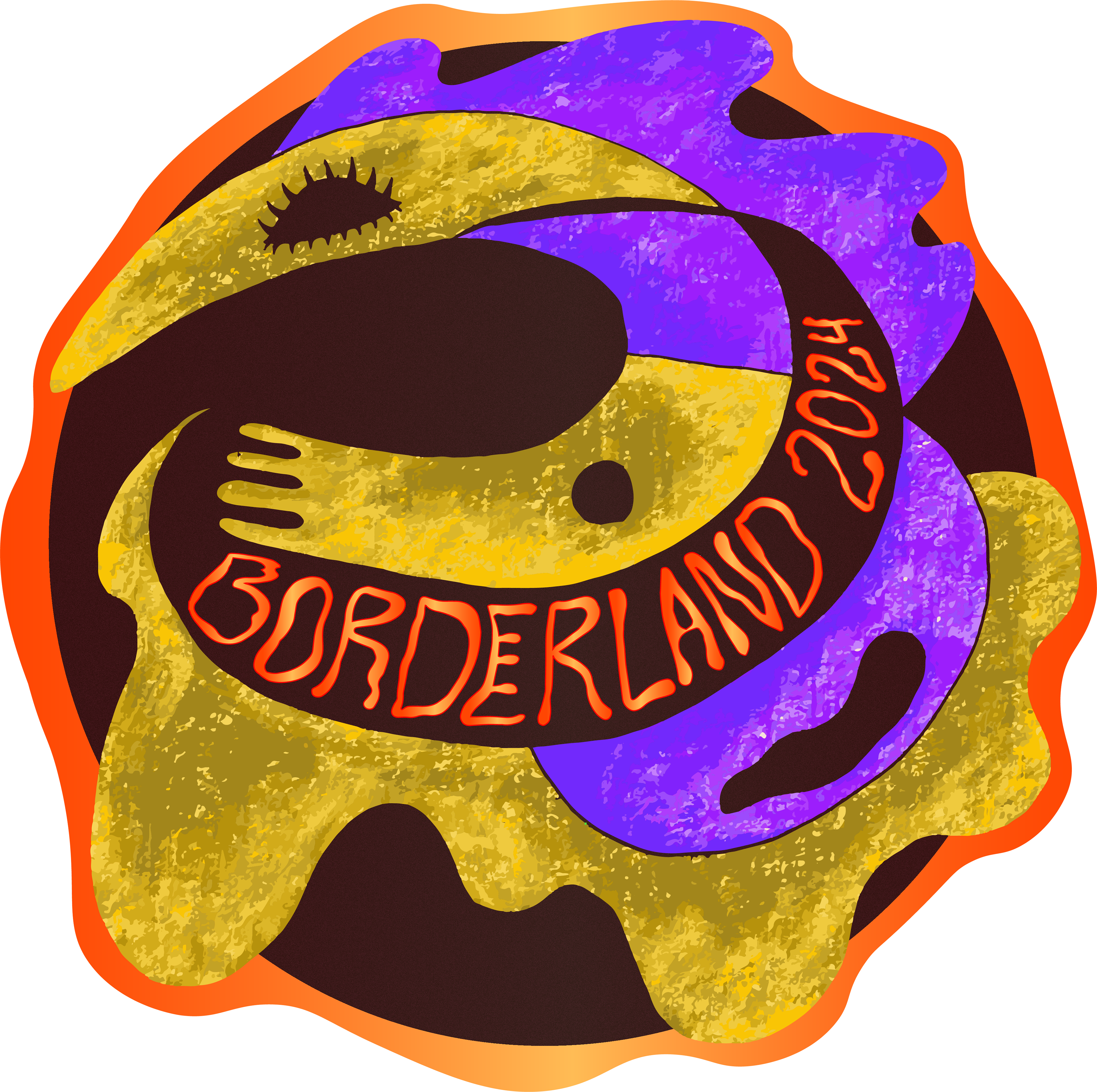 Logo suggestion for The Borderland 2024