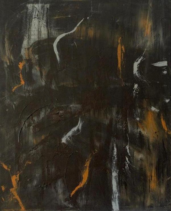 OLGA 'DZII' FEDERLÖF / FROM DUSK TILL DAWN / 81x100cm