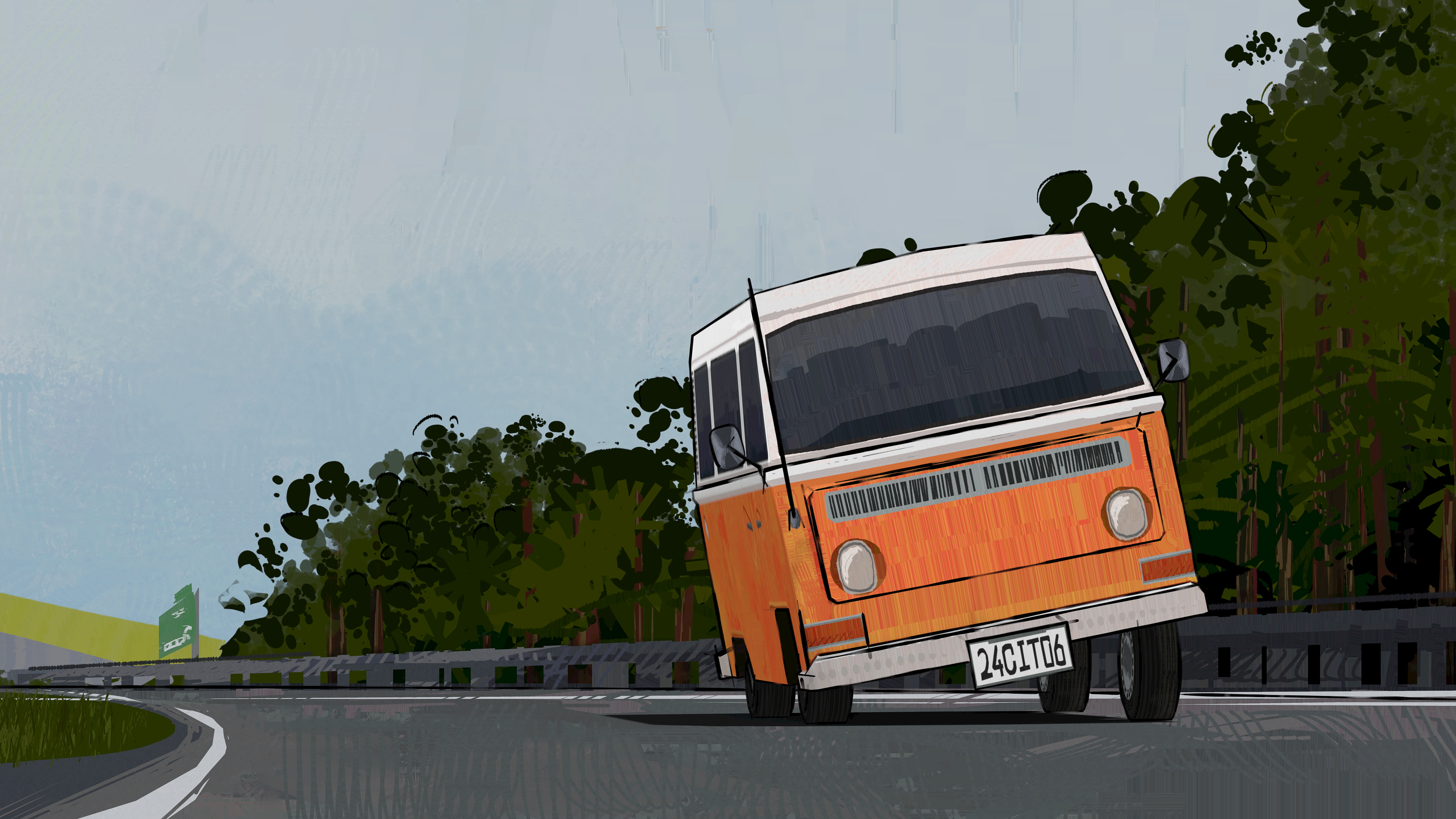 Final Frame from "Road Trip"