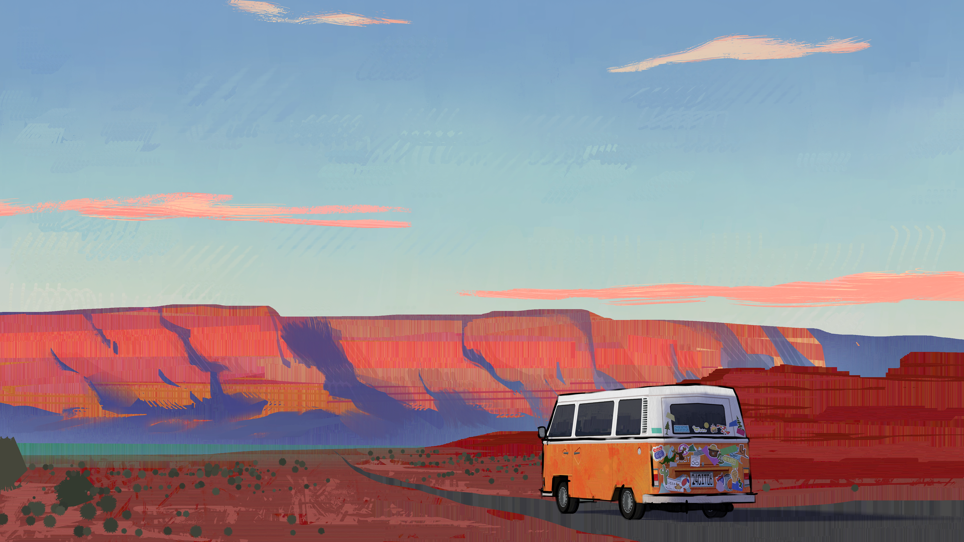 Final Frame from "Road Trip"