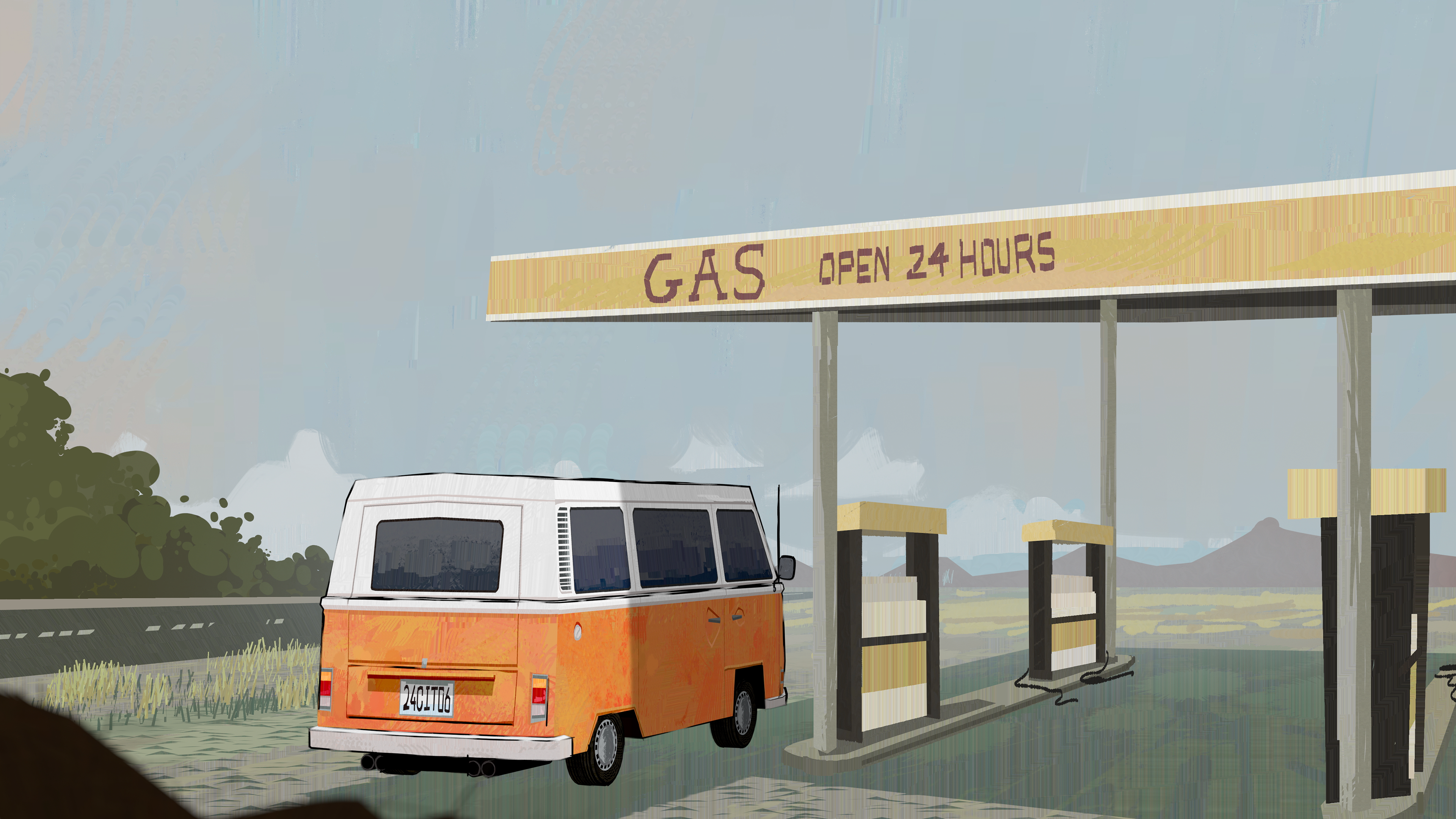 Final Frame from "Road Trip"