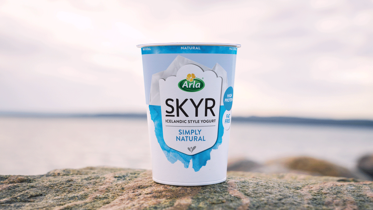 GIF, Arla Skyr, art direction