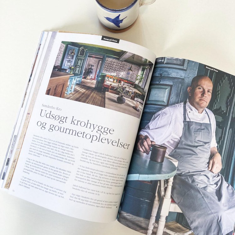 Fanø Magasin, grafisk opsætning