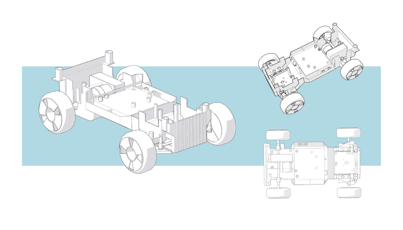 Easy assemble Toy Car Designed in Solidworks 