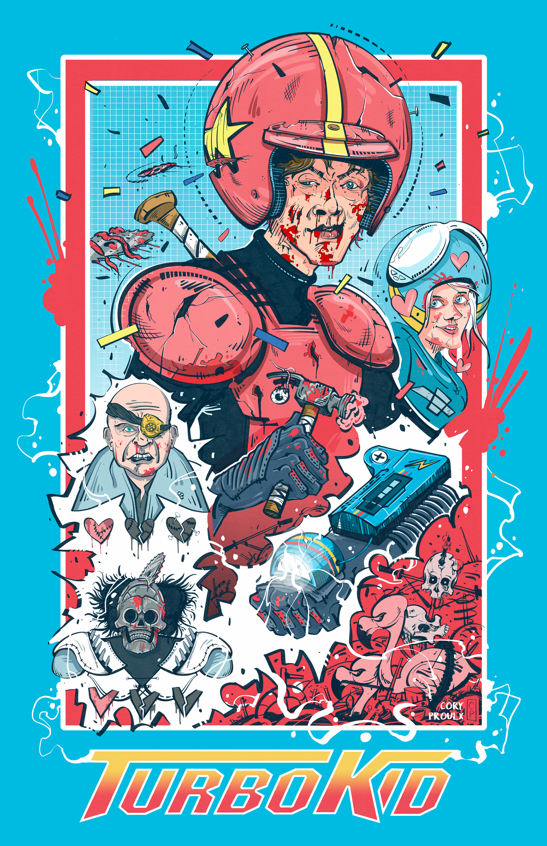 Turbo Kid Movie Cover - Raven Banner Entertainment