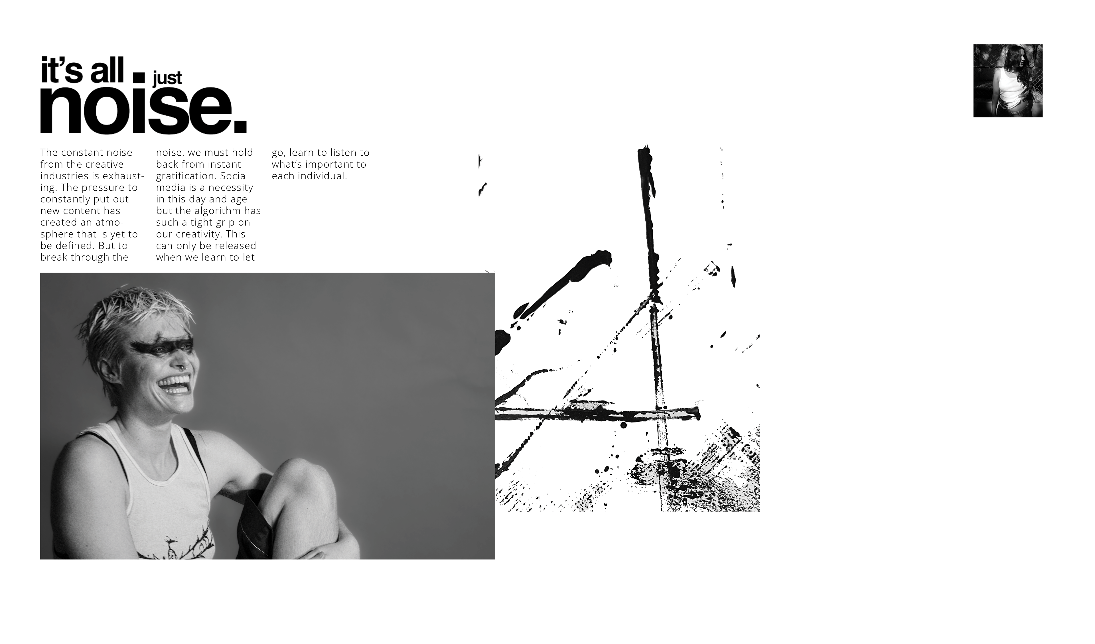 HICISTE UN PANCHO? IT'S ALL JUST NOISE