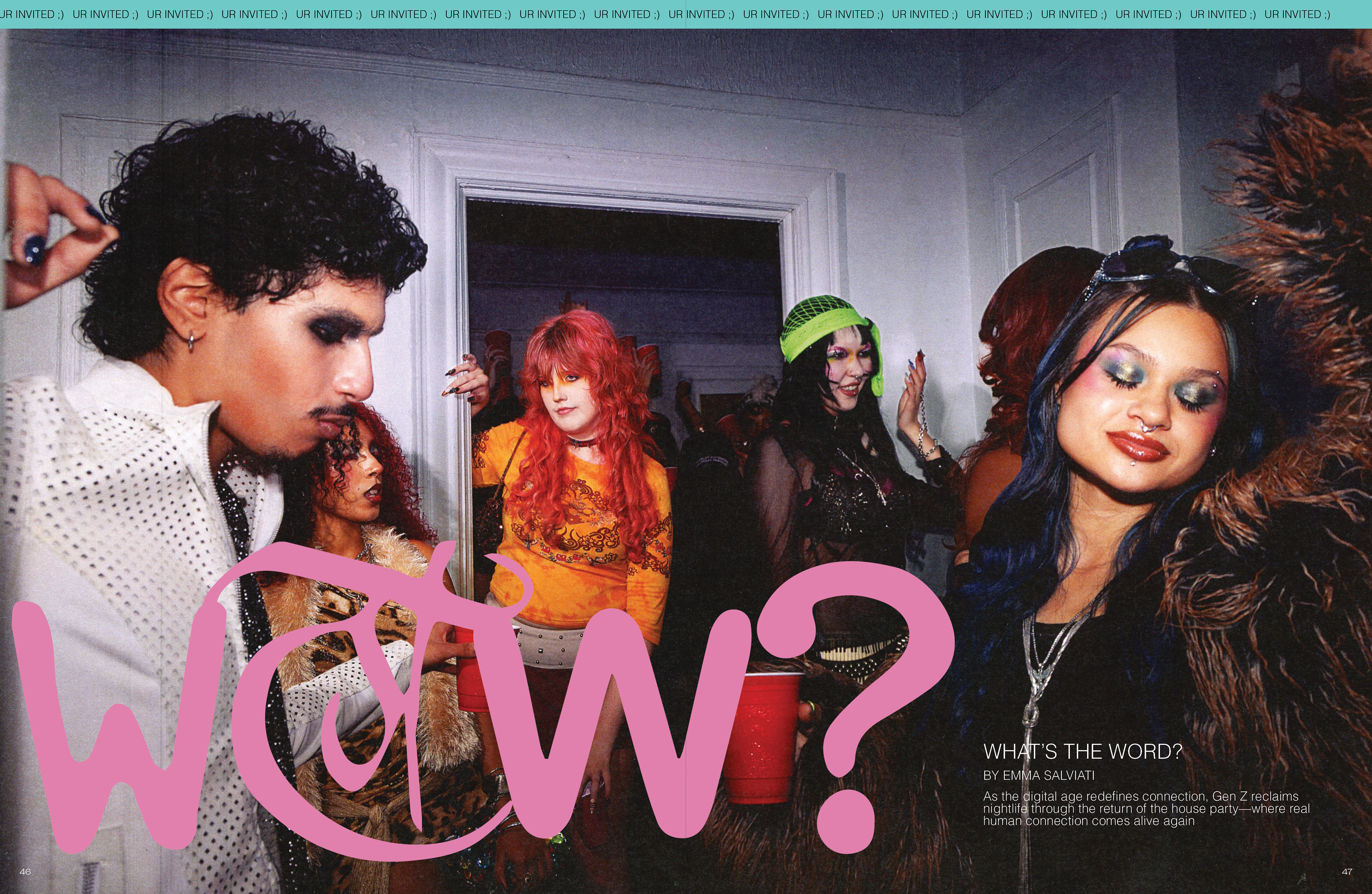 BLUSH MAGAZINE, FALL 2025 - WHAT'S THE WORD?