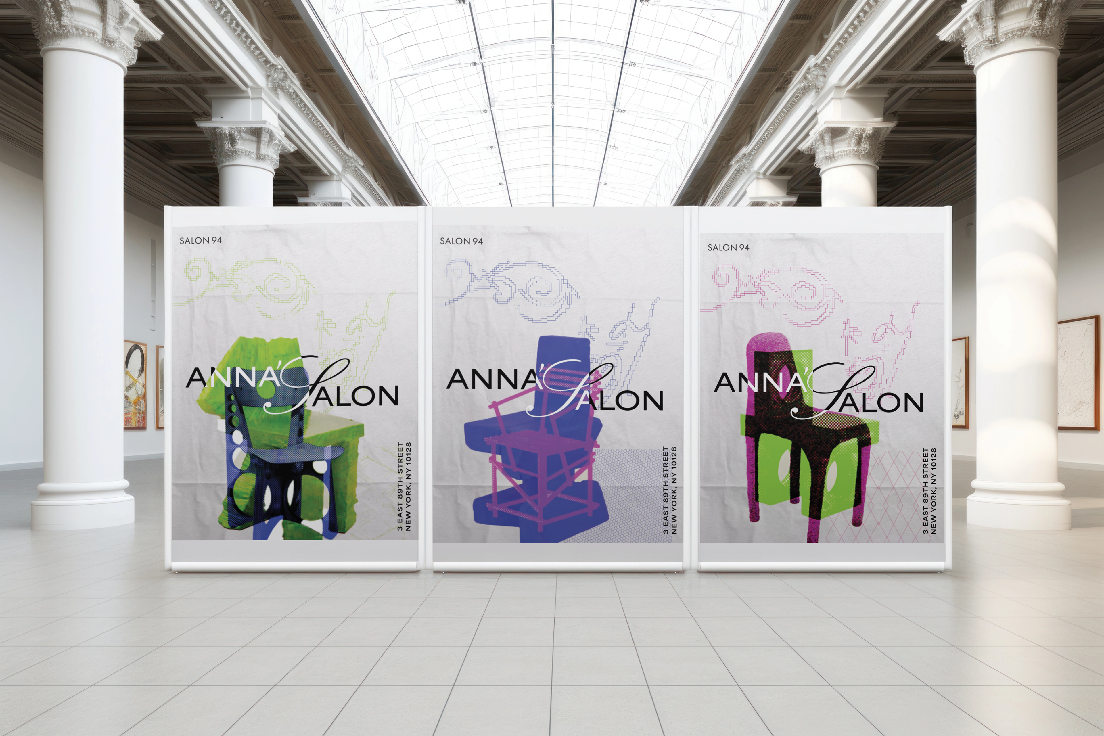 ANNA'S SALON - POSTER RENDER