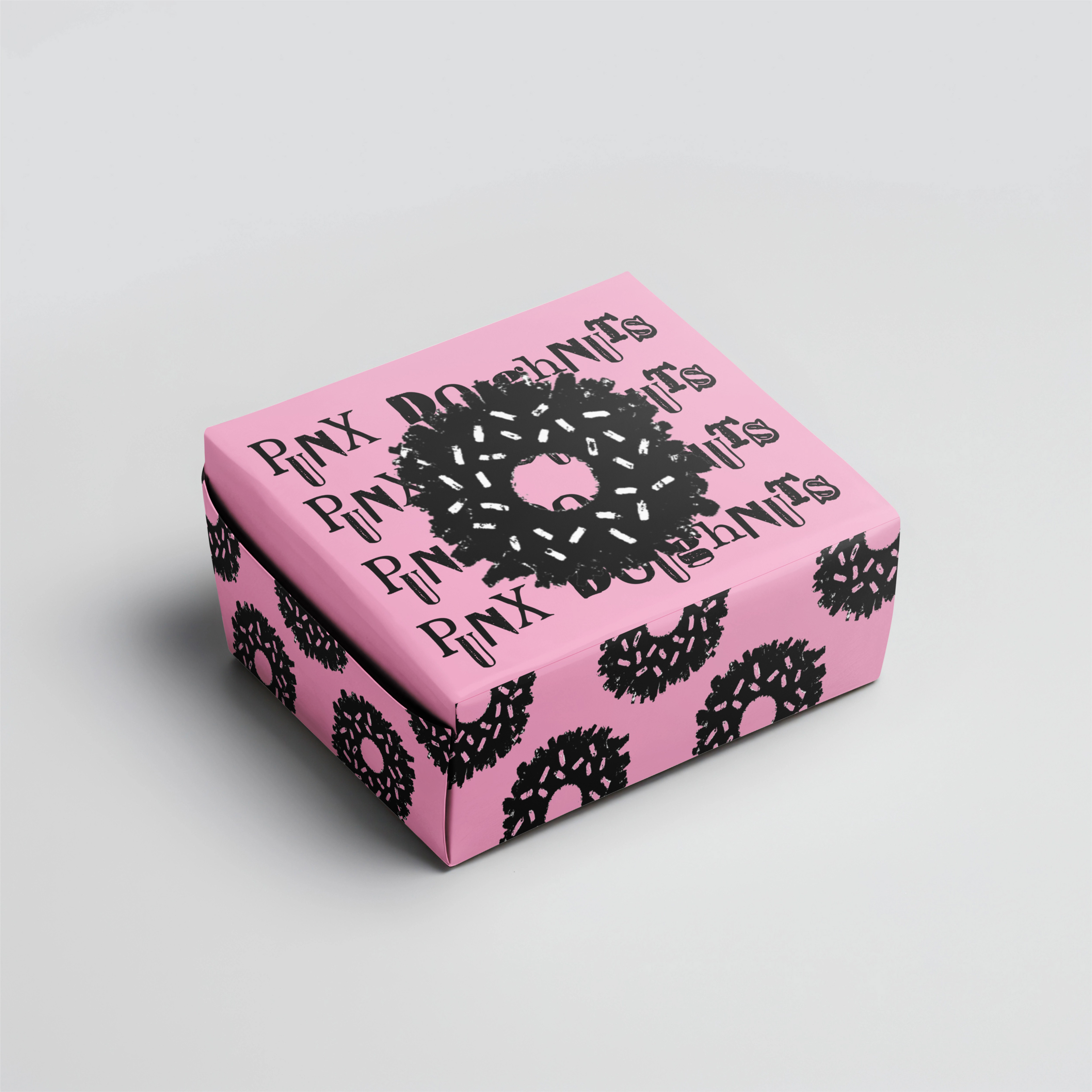 PUNX DOUGHTNUTS PACKAGING