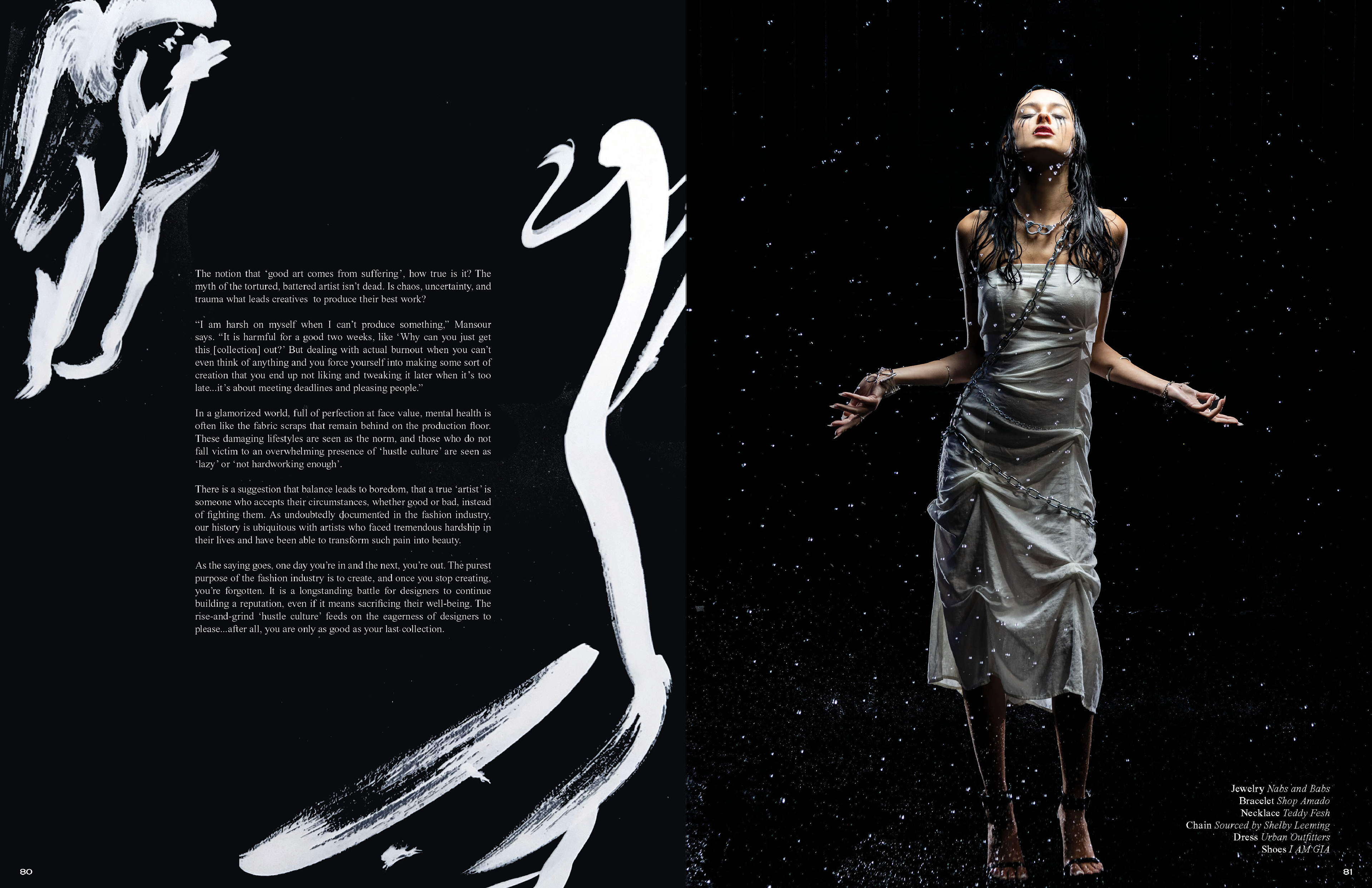 BLUSH MAGAZINE, FALL 2023 - TRAGEDY AT THE HANDS OF FASHION