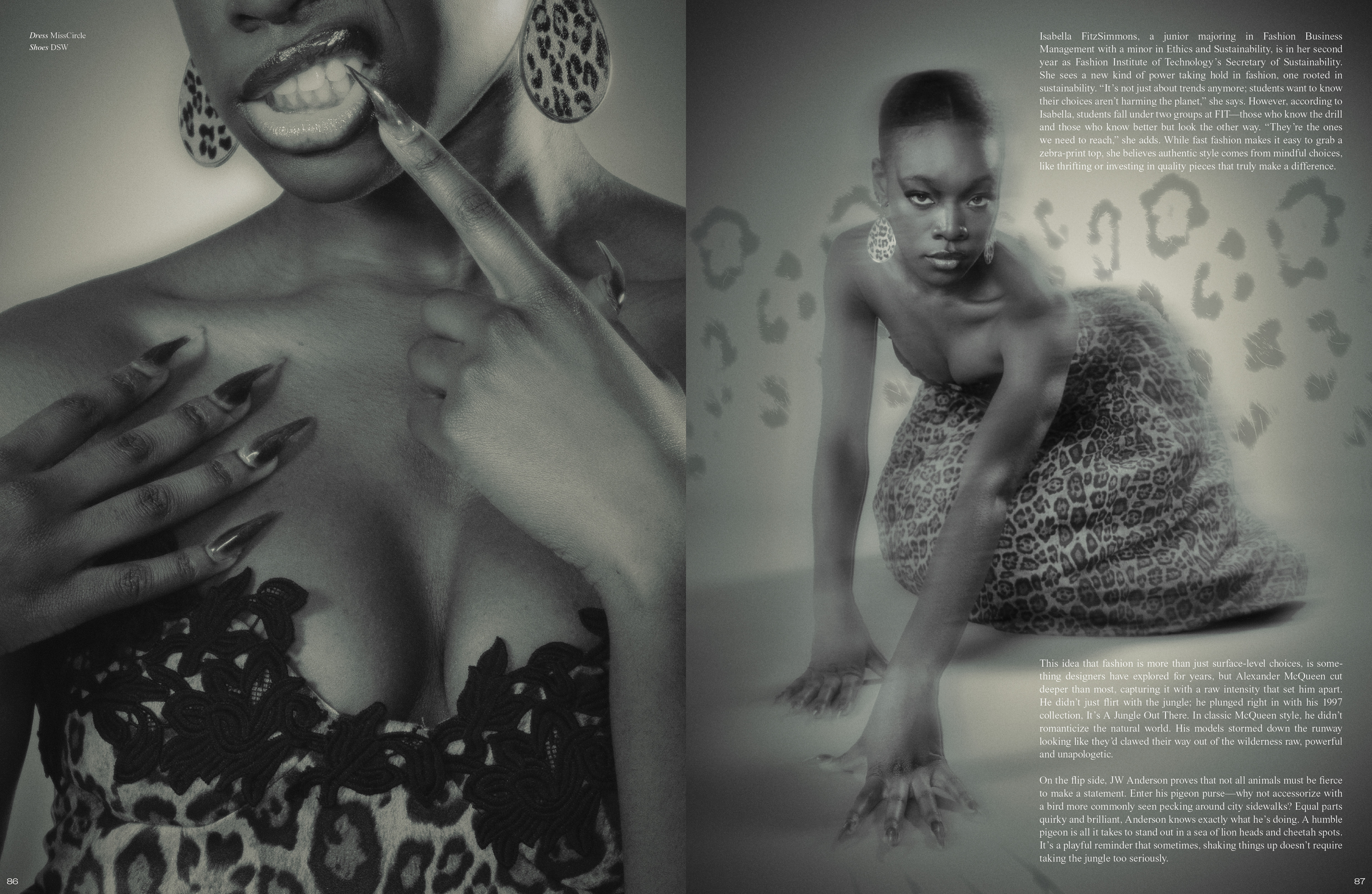 BLUSH MAGAZINE, SPRING 2025 - IT'S A JUNGLE OUT THERE