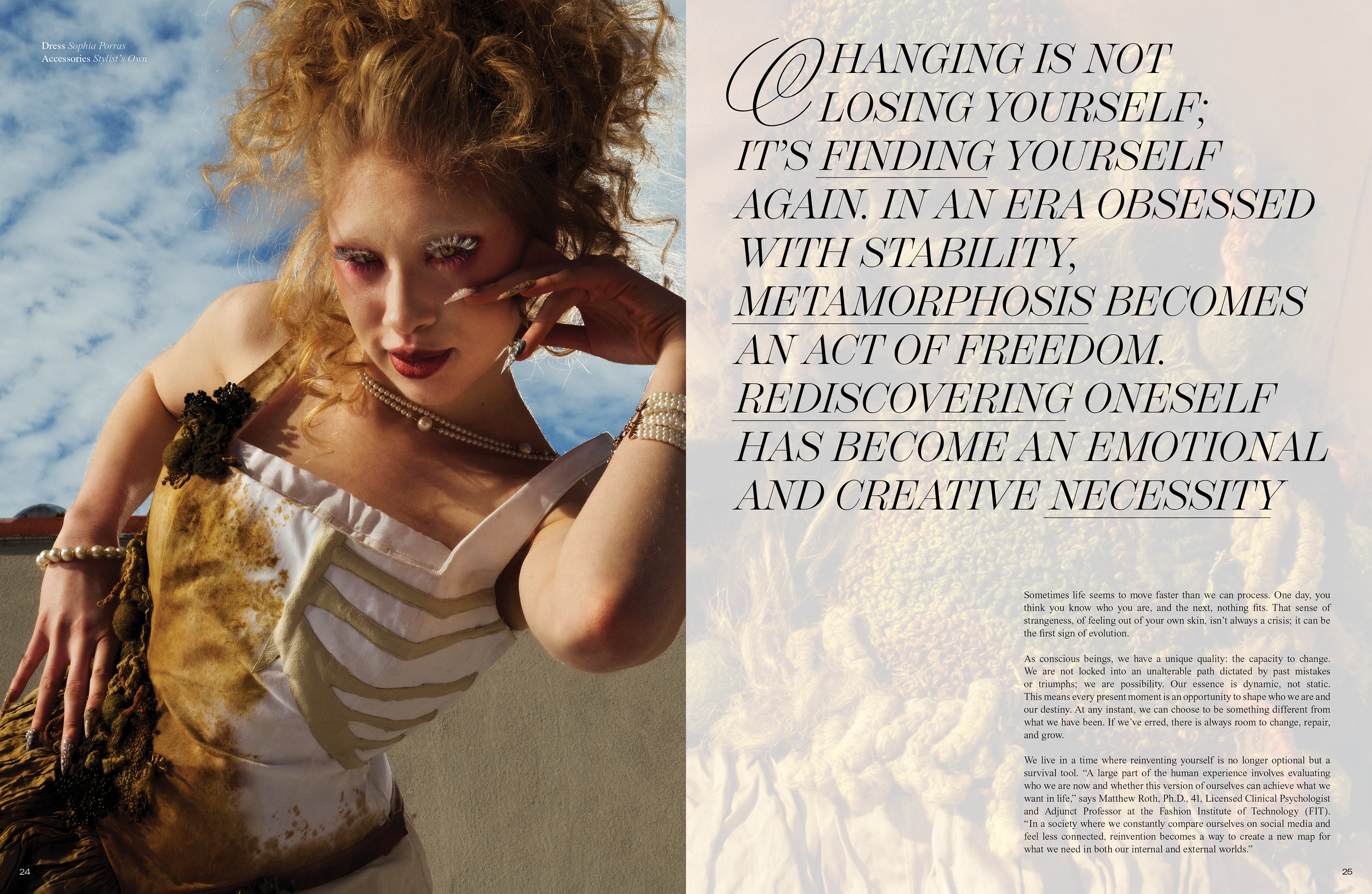 BLUSH MAGAZINE, FALL 2025 - BECOMING WITH WINGS