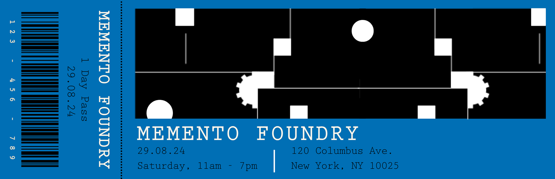 MEMENTO FOUNDRY TICKET 2