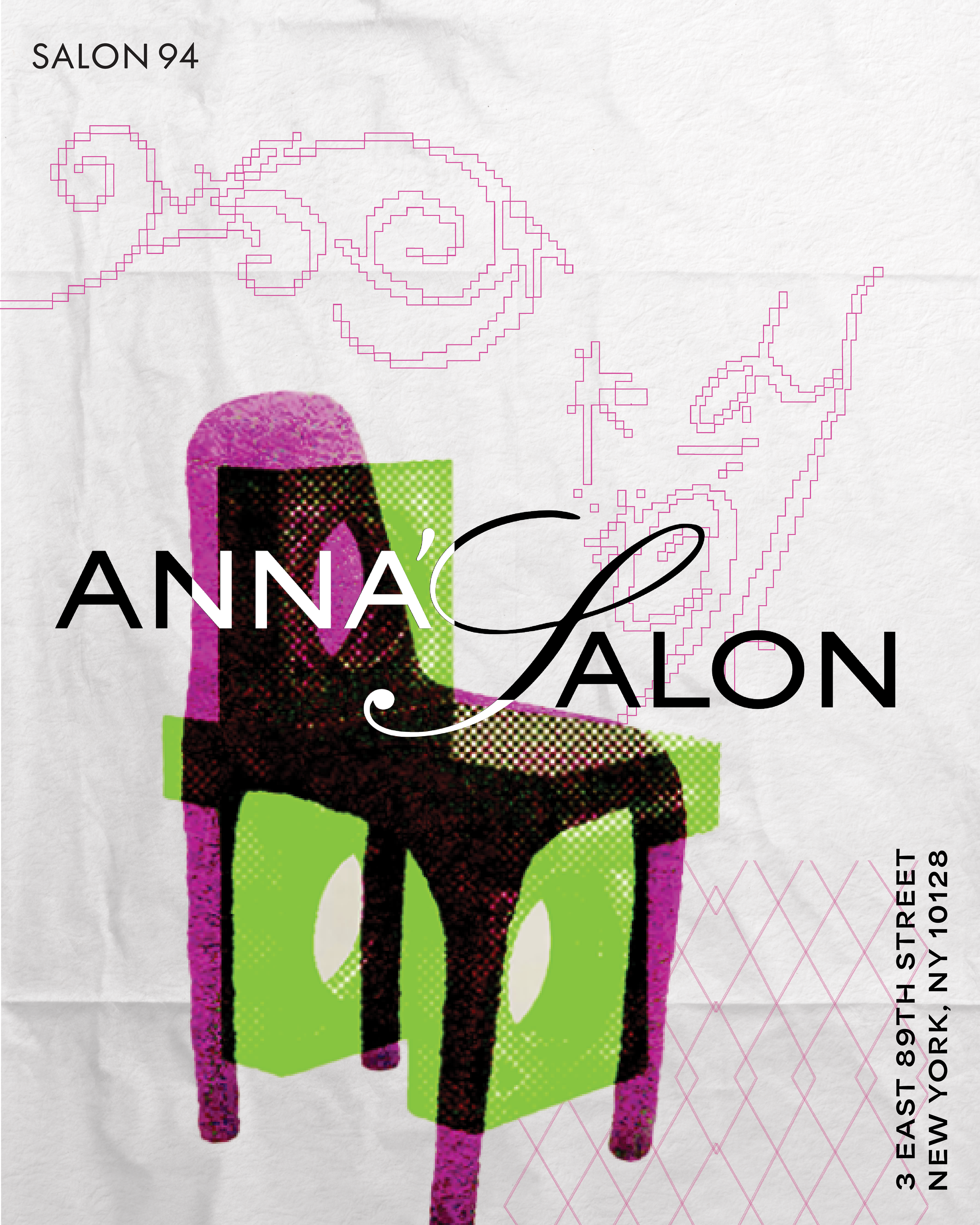 ANNA'S SALON - POSTER 1