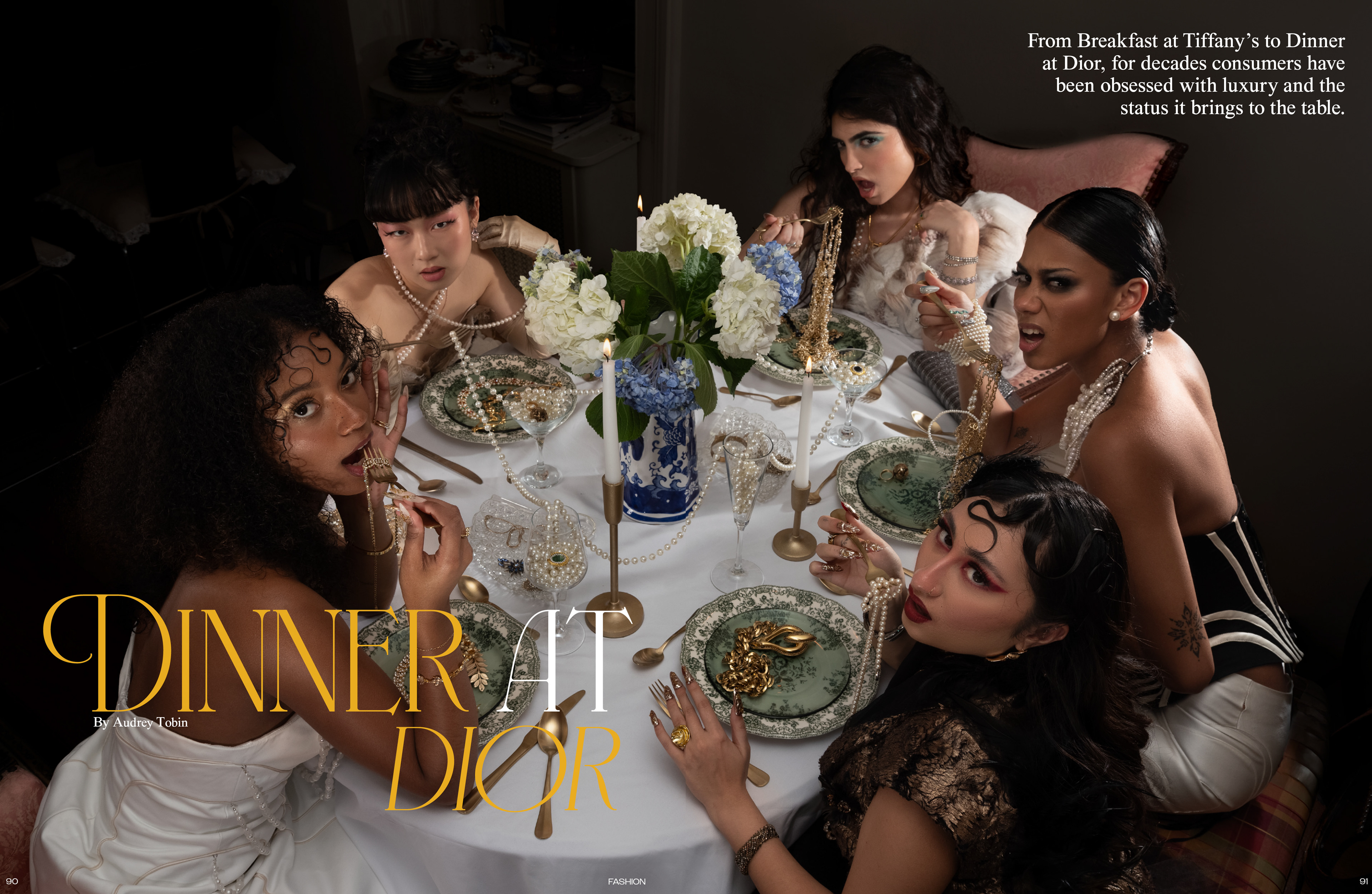 BLUSH, SPRING 2025 - DINNER AT DIOR